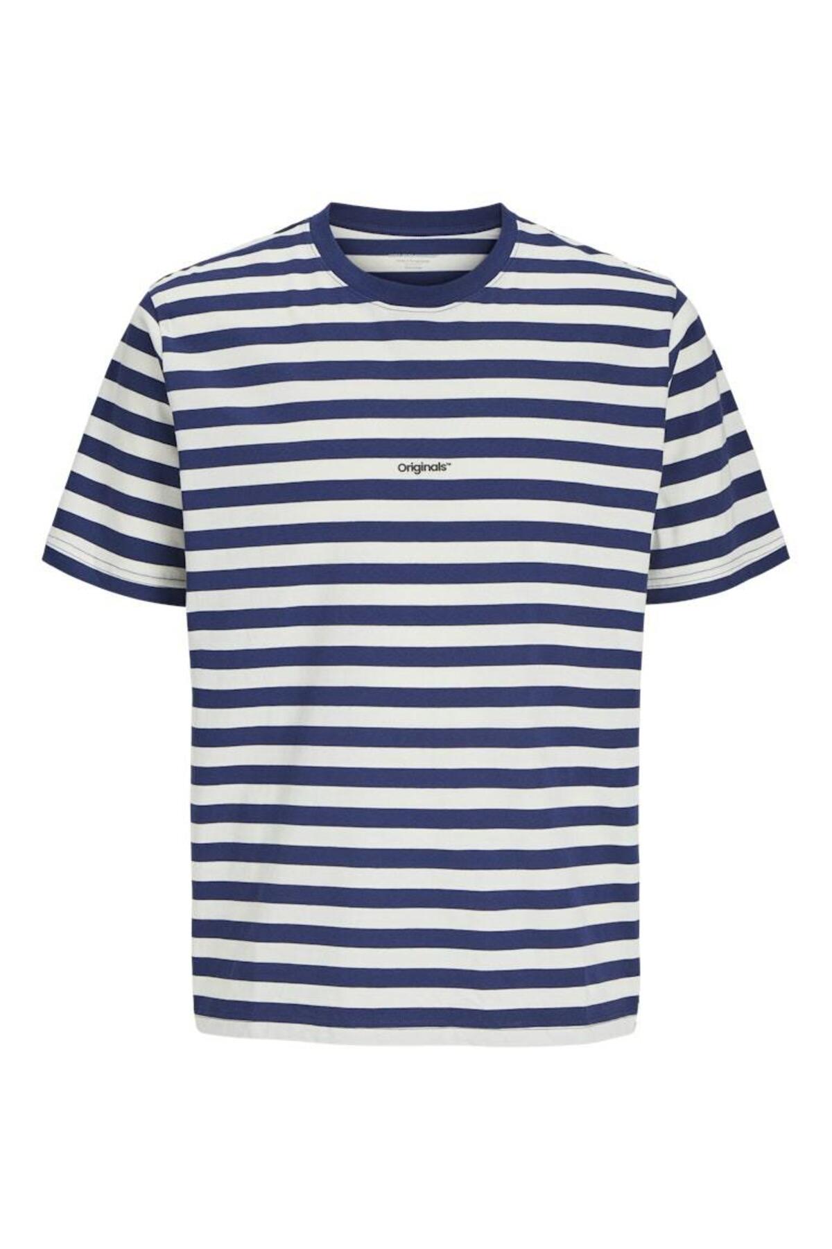 تی‌شرت مردانه جوروستربرو طرح نیوتن مدل SS CN Blue کد ۱۲۲۶۵۷۴۸ جک اند جونز تی شرت Jack & Jones