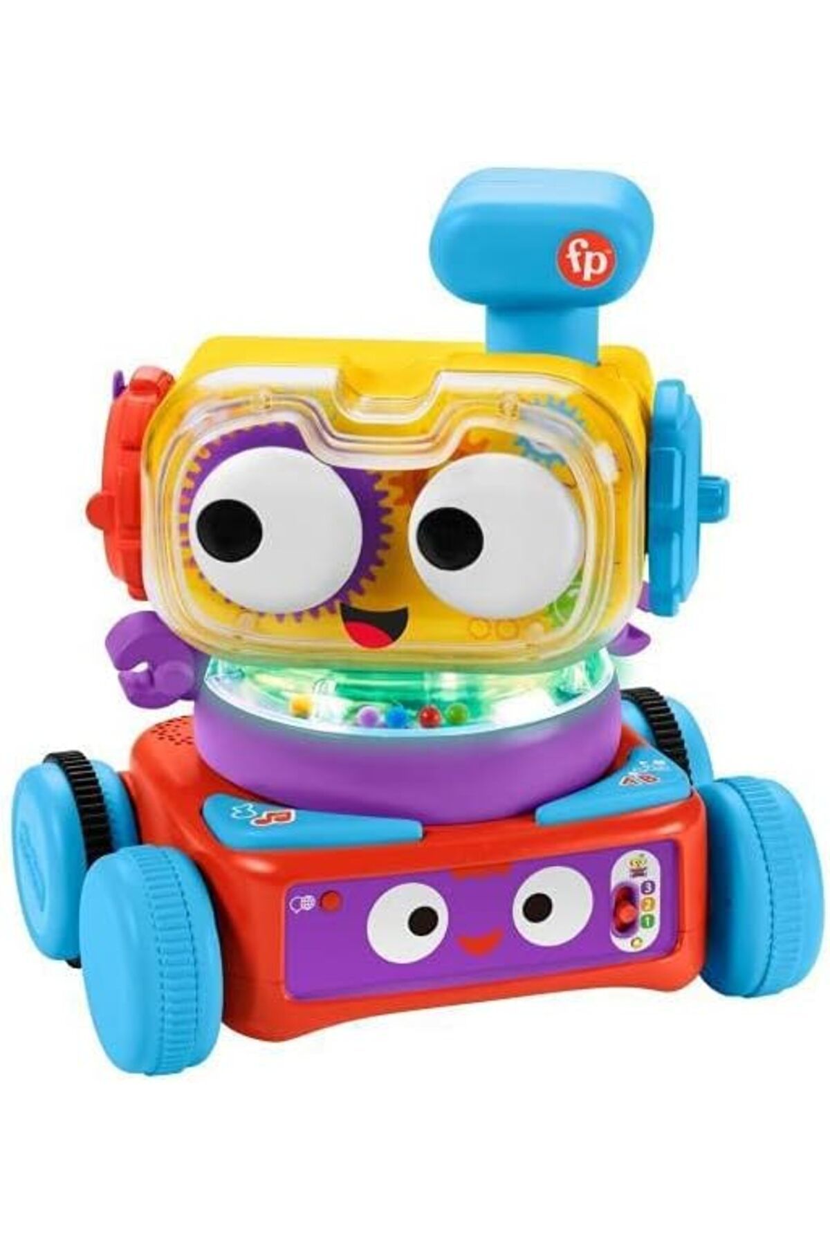 Mu Art Ahşap Mrt Price 4'ü 1 Arada Eğlenceli Robot (Türkçe-İngilizce) Art 871301