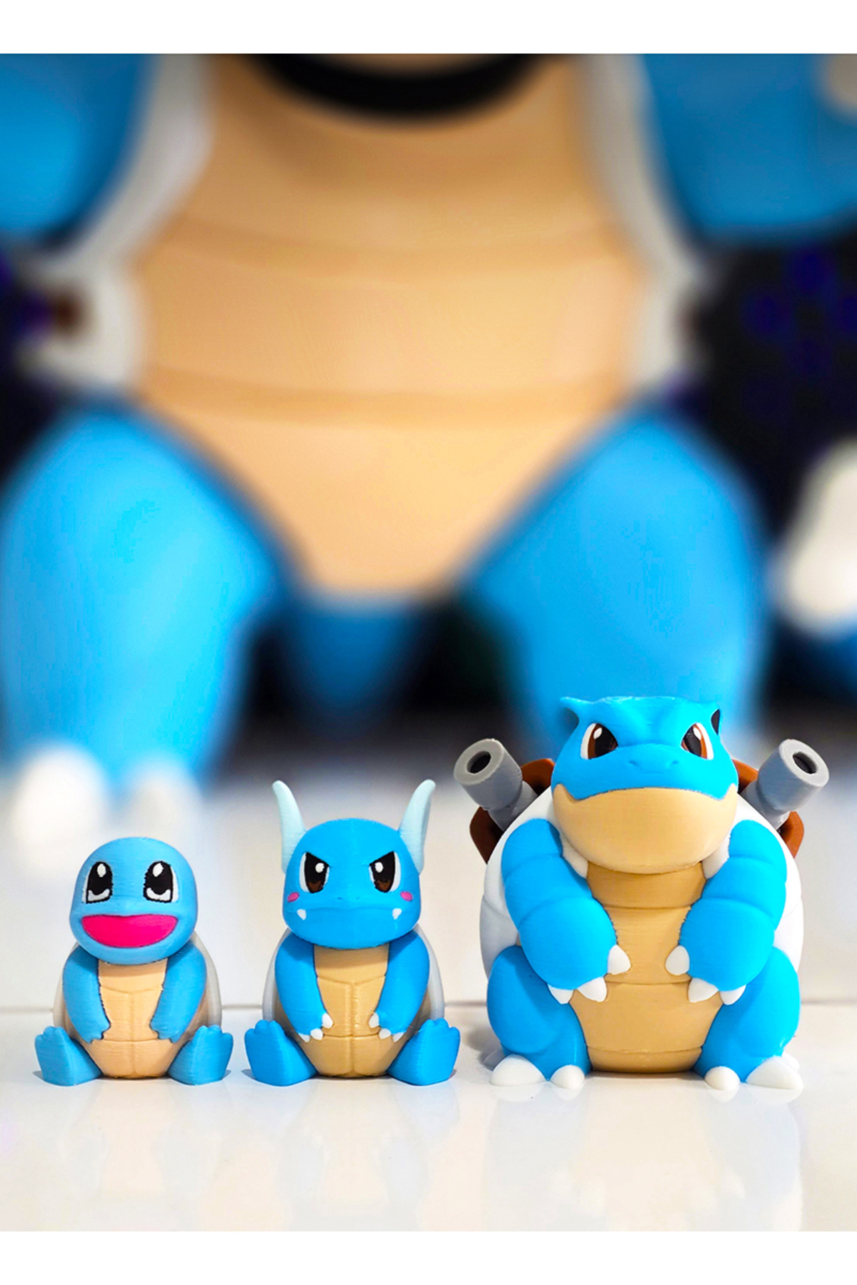 Suelo Butik Pokemon Squirtle Evrim Gelişim Seti Wartortle