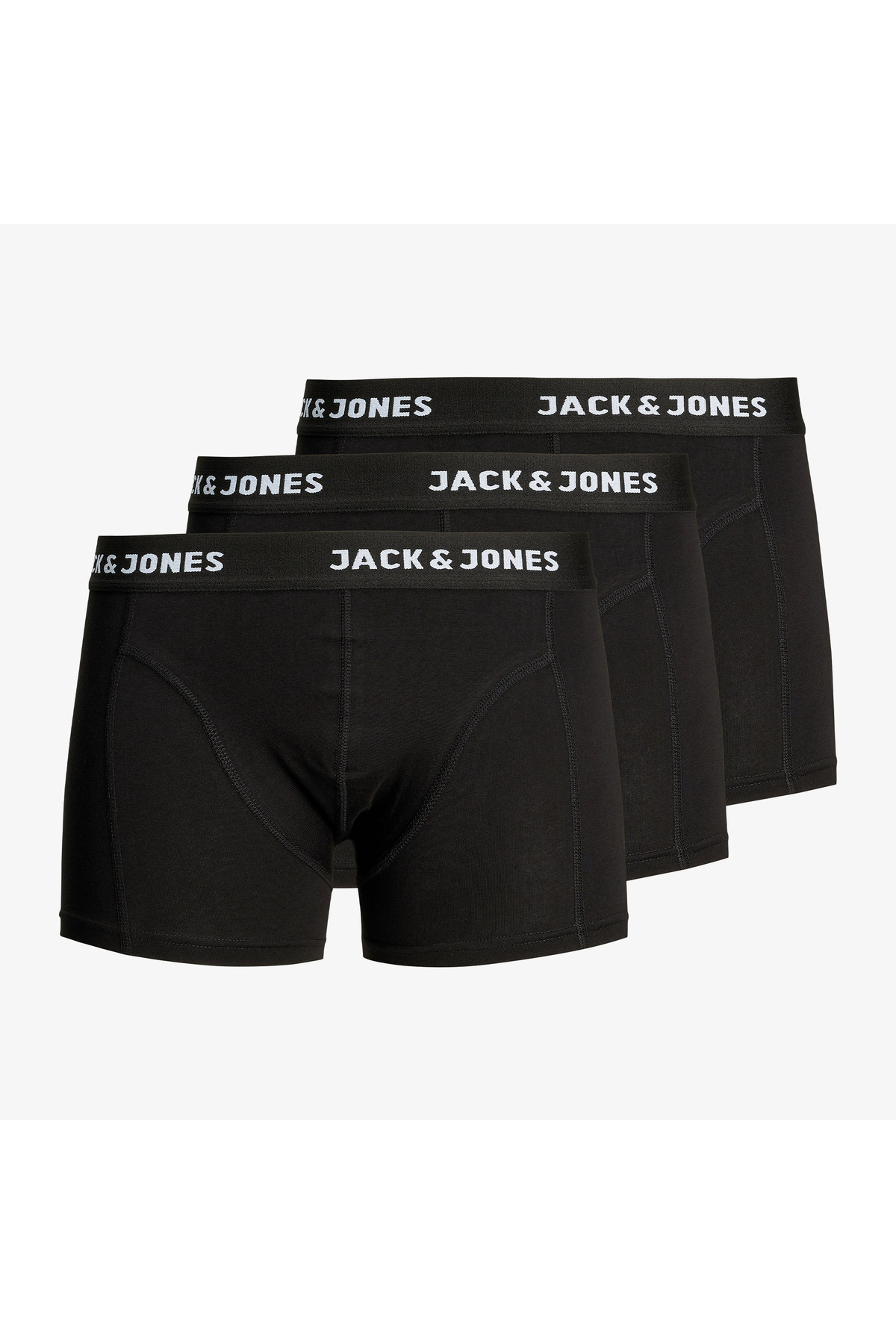 جک اند جونز JACK&JAONES Jacanthony مردانه مشکی باکسر 3 پک