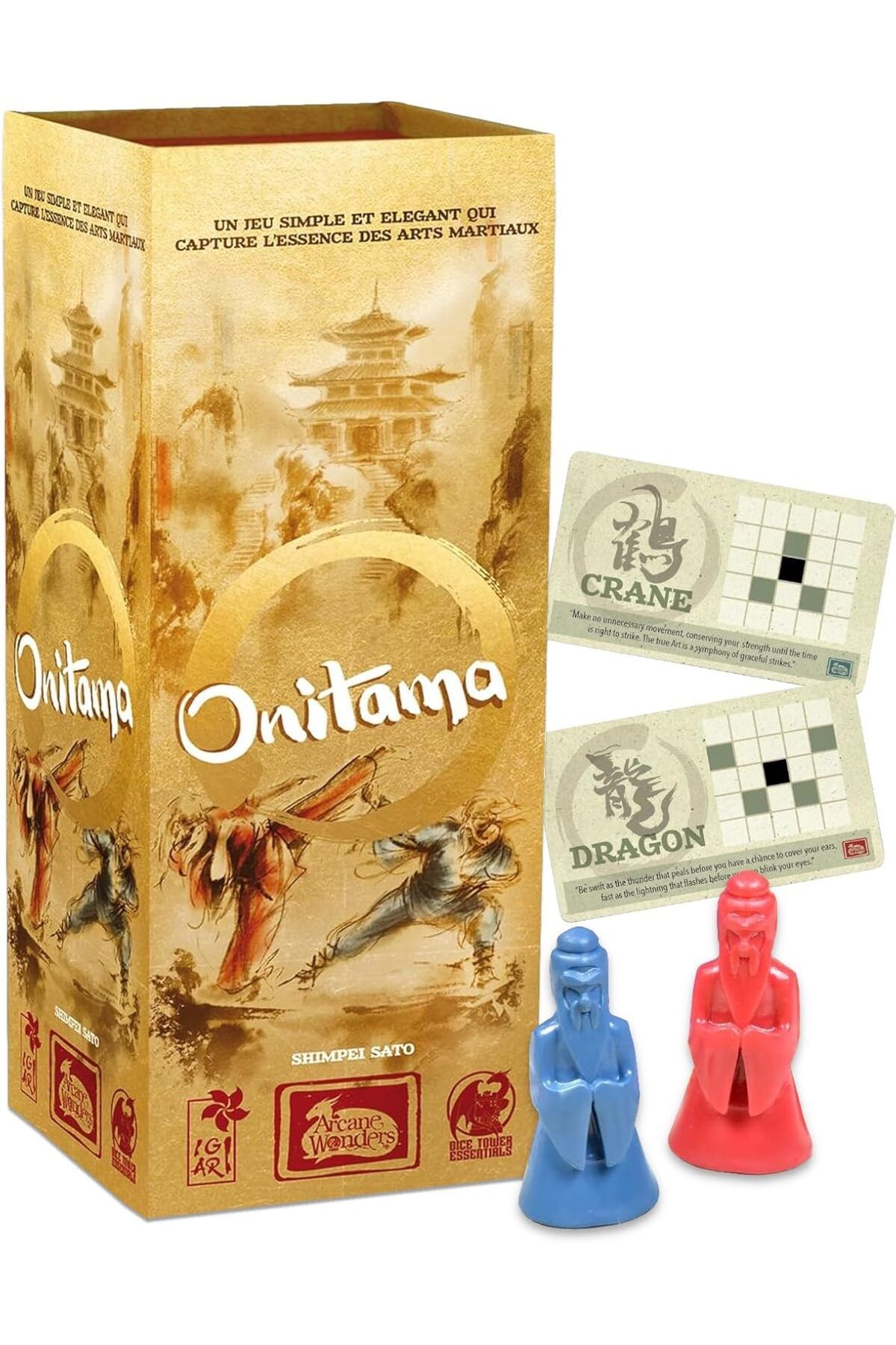 STOREMAX Wonders Onitama Board Game FxYM 1126906