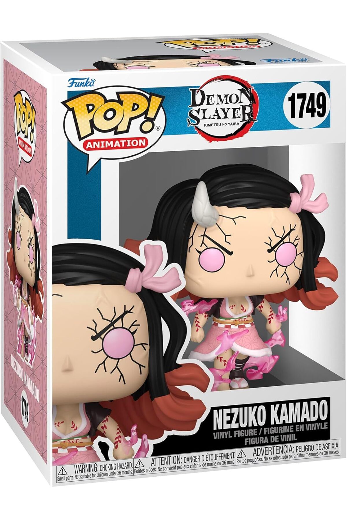 Mu Art Ahşap Mrt POP Animation: Demon Slayer - Nezuko (Demon Form) Figür Art 871301