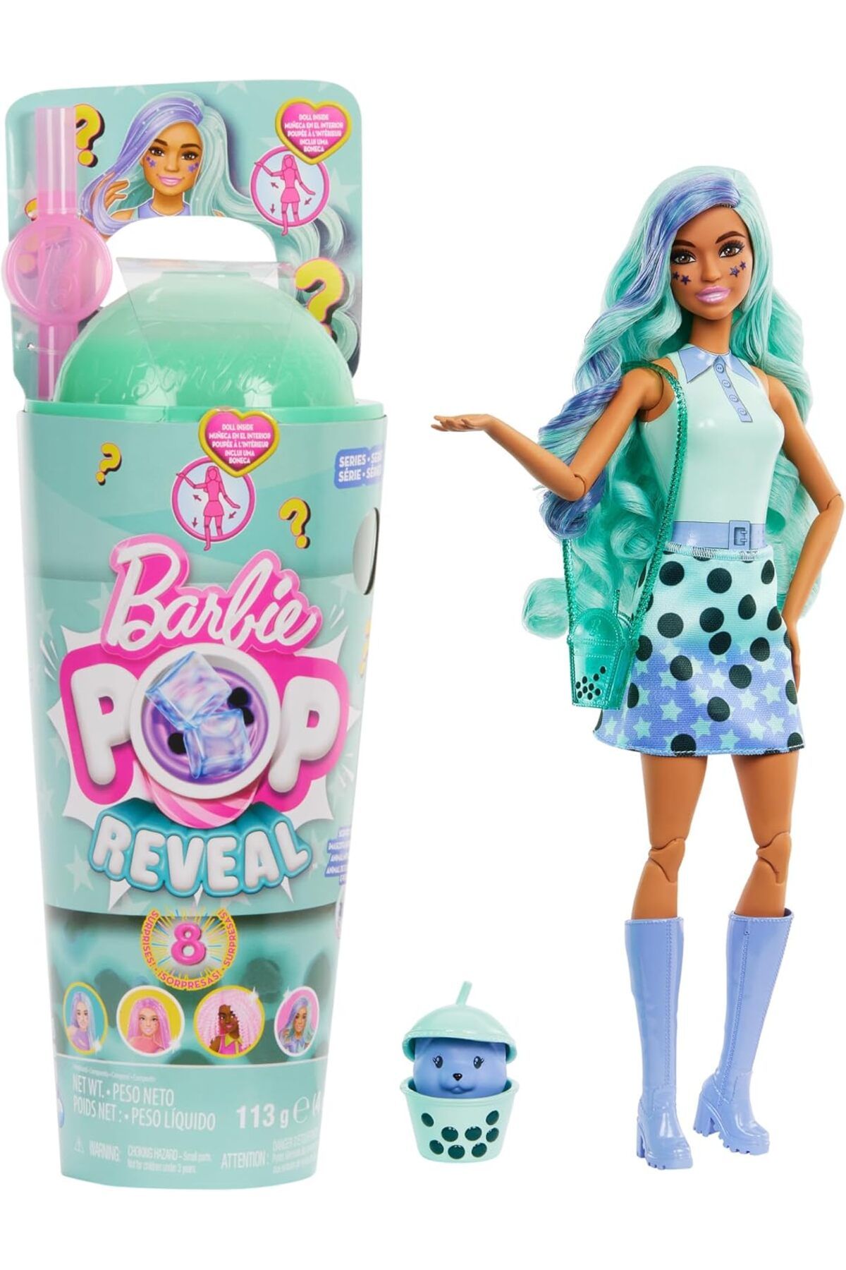 Mu Art Ahşap Mrt Pop Reveal Bubble Tea Serisi HTJ18 - Green Tea Htj21 Art 871301