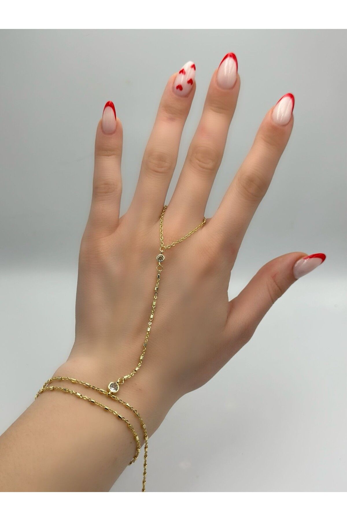 MyladyAccessoriess Tek Taş Detay Çelik Şahmeran