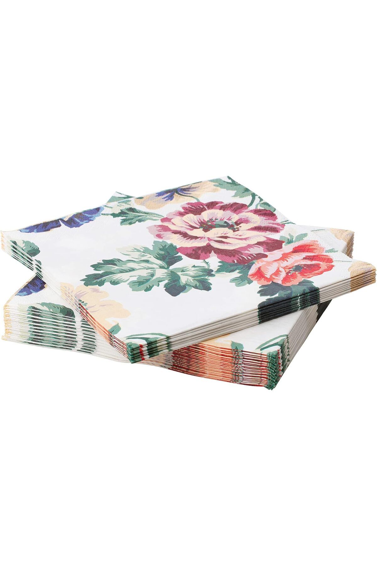STOREMAX OZN SMAKSINNE kağıt peçete, 33 x 33 cm, çok renkli/çiçek OZNstre 1094633