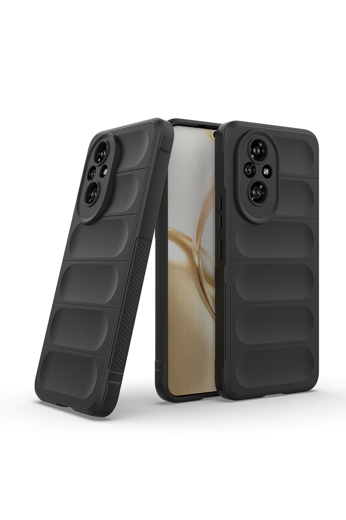 Coverzone Honor 200 Pro İle Uyumlu Kılıf TPU Oyuklu Arka Yüzey Z-Etnik Esnek O-tto Prime