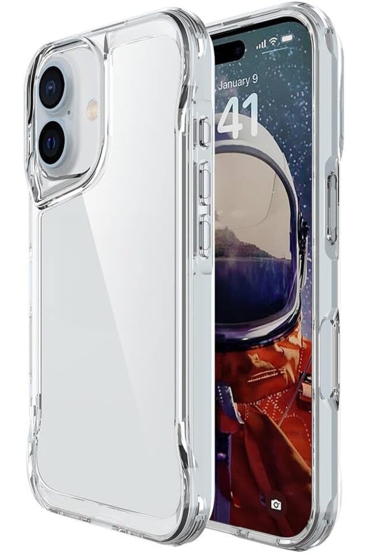 STOREMAX İle Uyumlu iPhone 16 Kılıf ZORE T-Max Kapak Şeffaf TrendBazaar 1057563