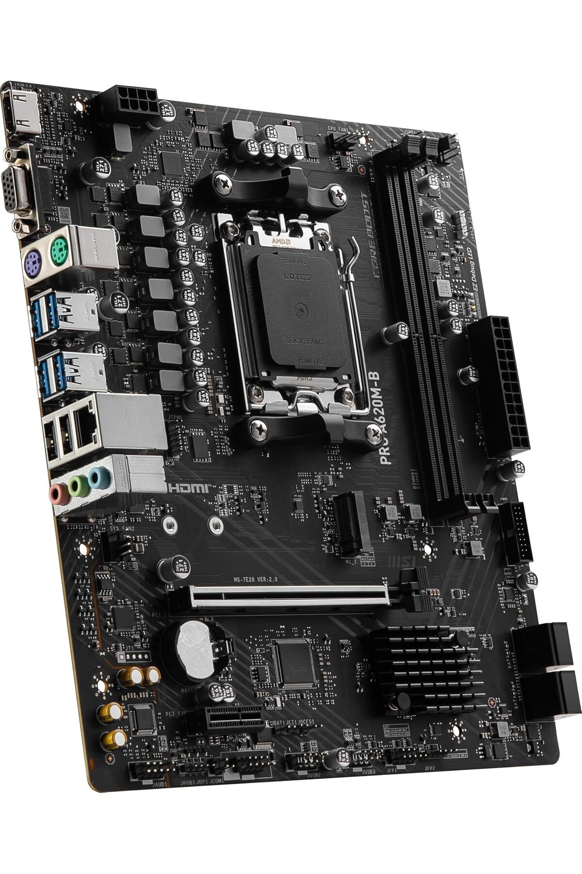 STOREMAX Sbl PRO A620M-B AM5 DDR5 6800MHZ(OC) HDMI VGA M.2 USB3.2 JARGB_V2 mATX SBLShp 1064356