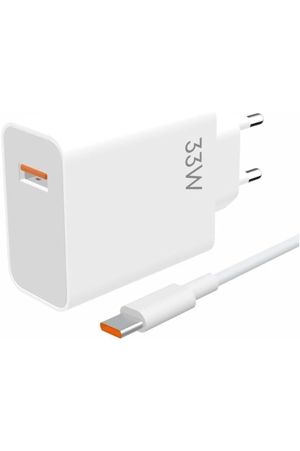 Mu Art Ahşap Mrt 33 watt USB Hızlı Şarj Başlık Adaptör + 1m Hızlı Şarj Kablosu Fast Turbo Qualcomm 3.0 M
