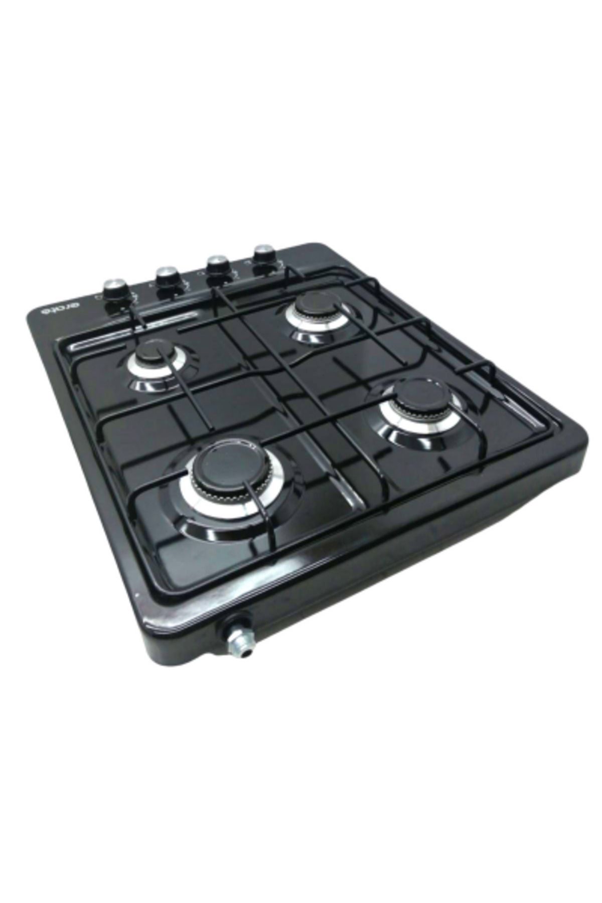 STOREMAX Rom 4LÜ DOĞAAZLI SİYAH N.G SET ÜSTÜ OCAK 50x60 cm