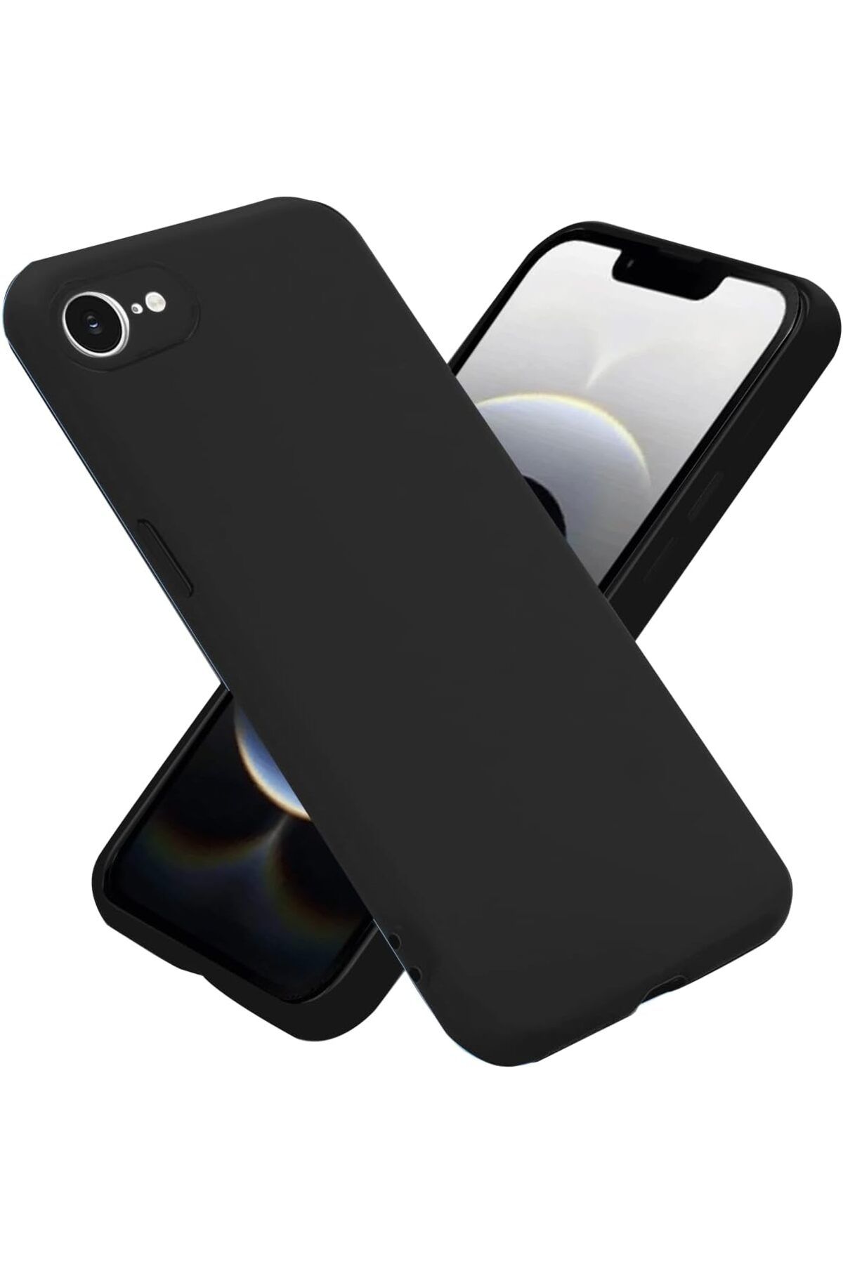 Mu Art Ahşap Mrt GİYİM & AKSESUAR iphone 16 E (6.1) inç ile uyumlu First Silikon kılıf ince yapılı tam