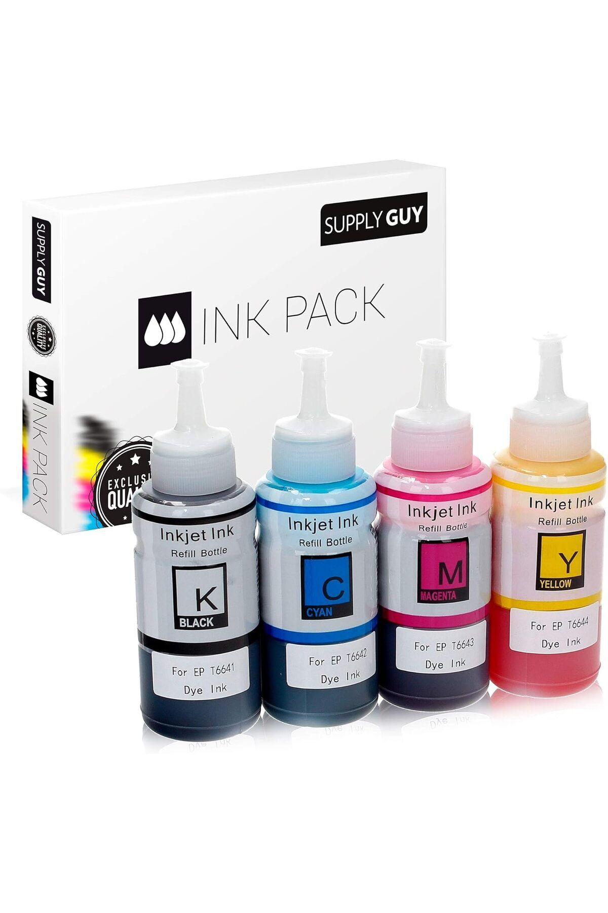 Mu Art Ahşap Mrt Guy Mürekkep Epson 664 ile Uyumlu EcoTank ET 14000 2550 2650 4500 L100 L110 L1300 L200 L210 L30