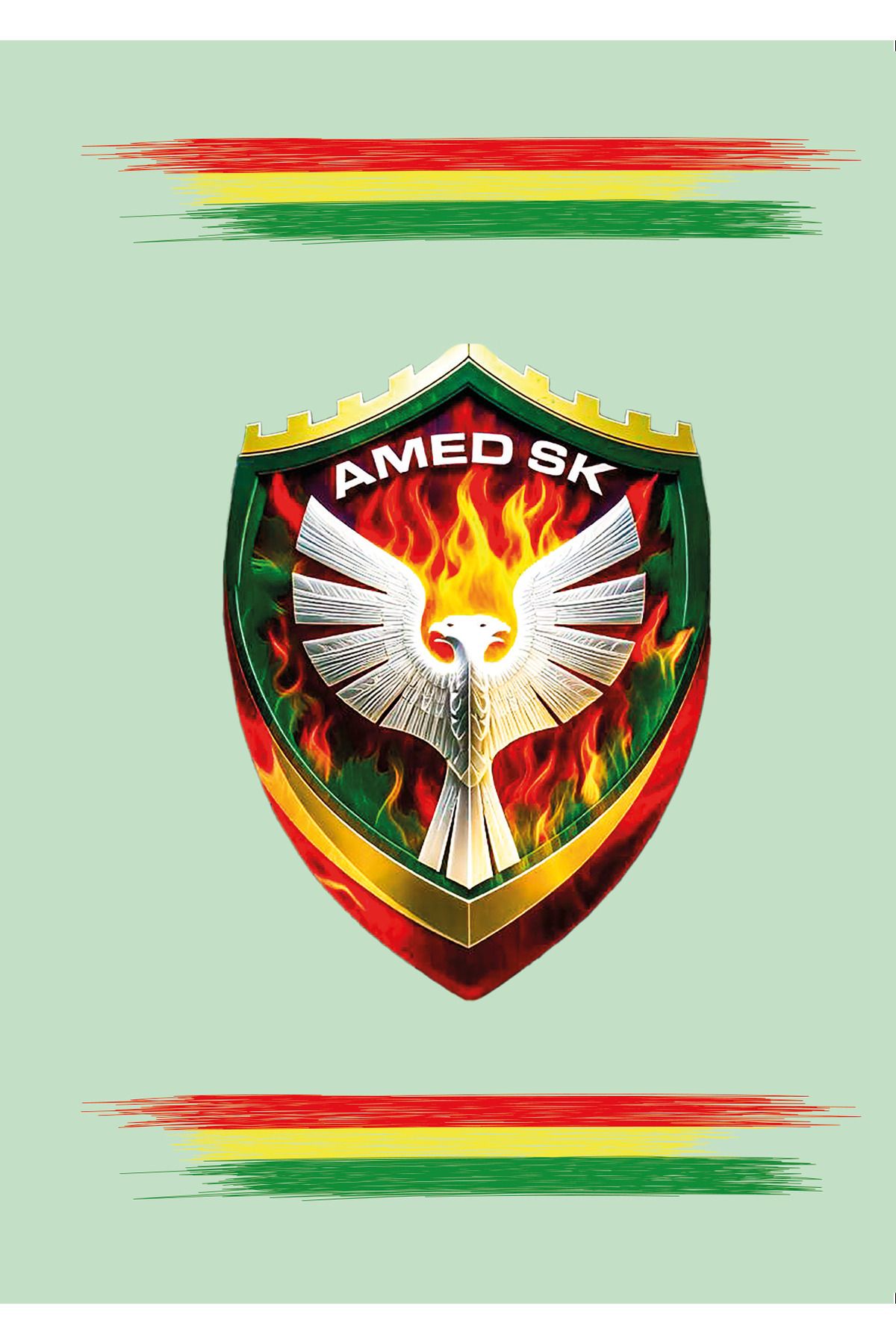 ZERYA-Amedspor Designed Notepad - Amed Spor Unlined Notepad (2 Notebooks) 3