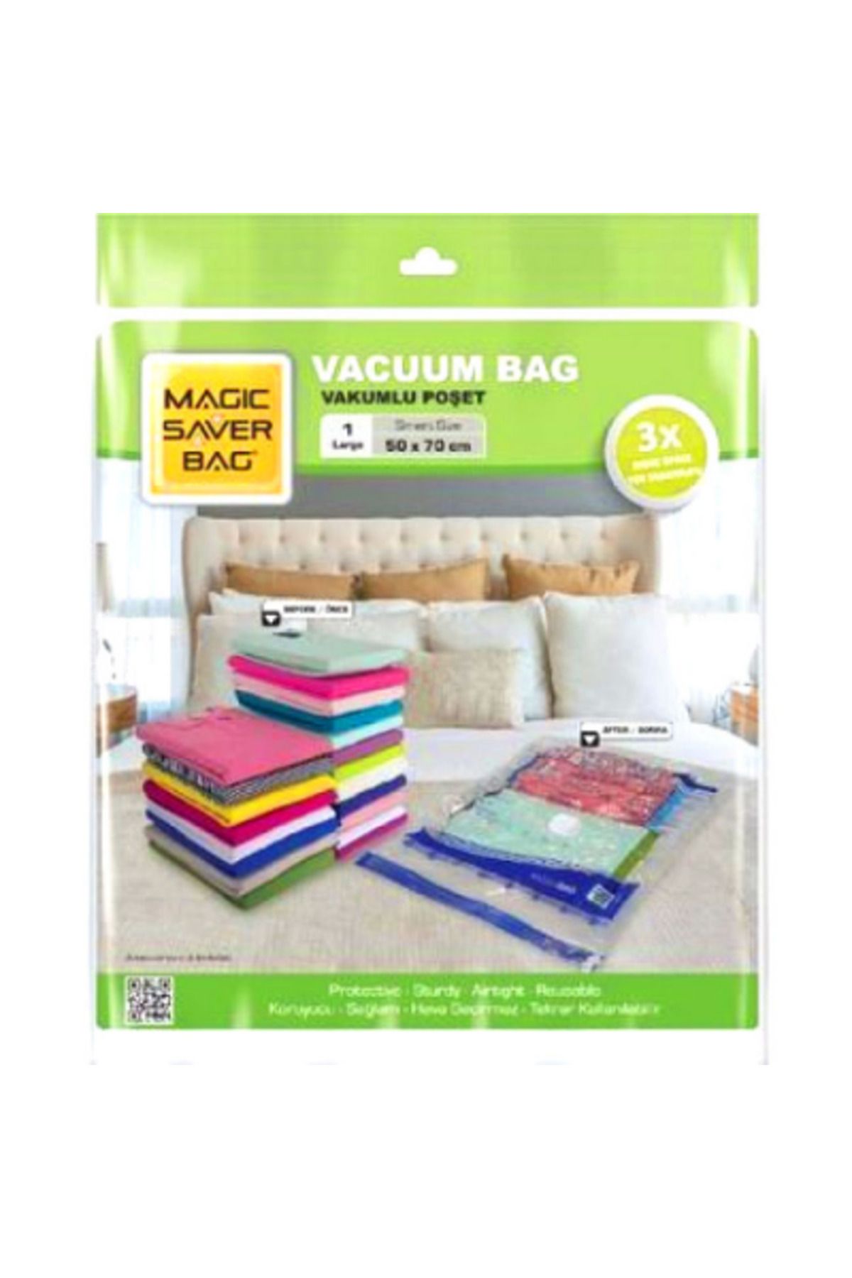 STOREMAX SRT 50X70 LARGE VAKUMLU POŞET HURÇ BAG FxYM 1126906