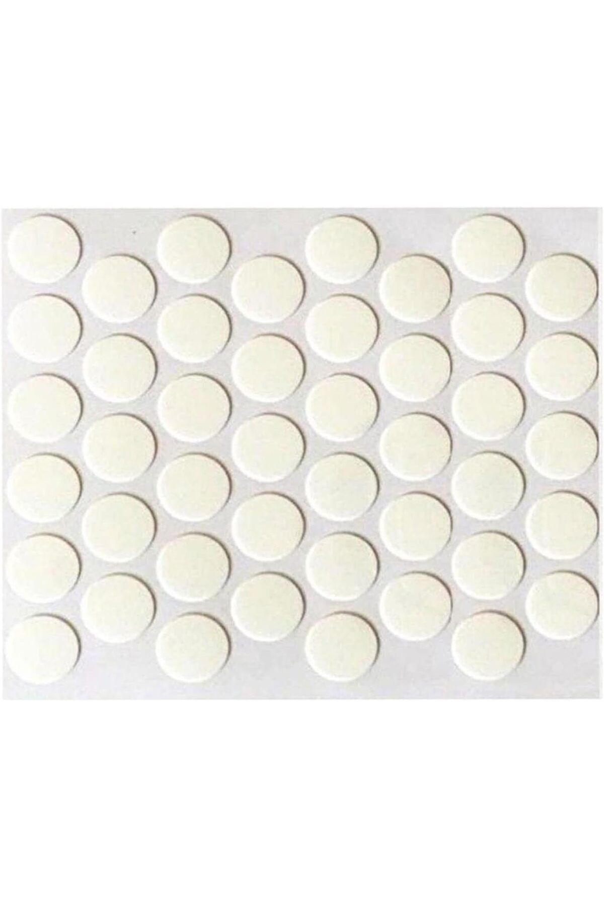 STOREMAX OZN Nobel Yapışkanlı Vida Tapası Beyaz Vida Kapatıcı Kapağı 100 ADET OZNstre 1094633