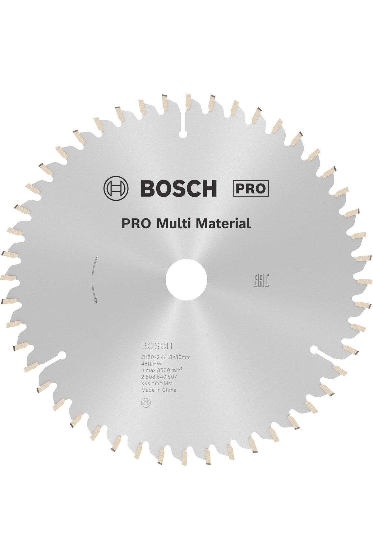 STOREMAX Rom Professional Accessories Daire Testere Bıçağı, Gri, Sk5 Çelik, 1 Adet Romshp 1067323