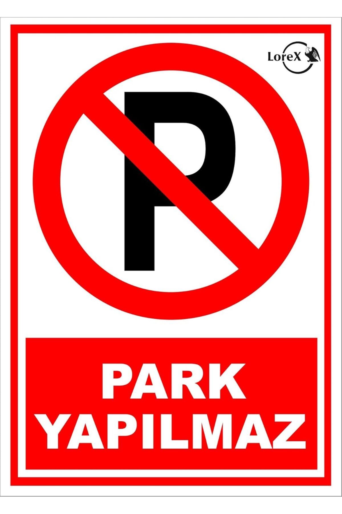 Mu Art Ahşap Mrt Park Yapılmaz PVC Uyarı Levhası Art 871301