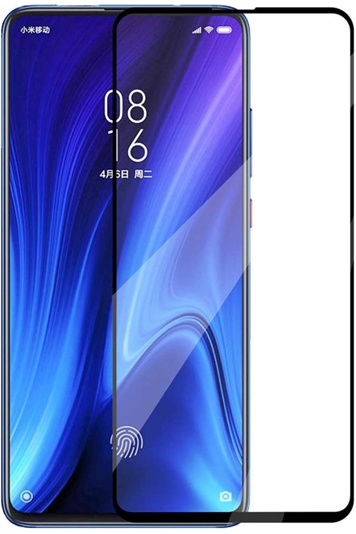 Mu Art Ahşap Mrt Xiaomi Mi 9T Tam Kaplayan Temperli Cam Ekran Koruyucu Siyah Art 871301