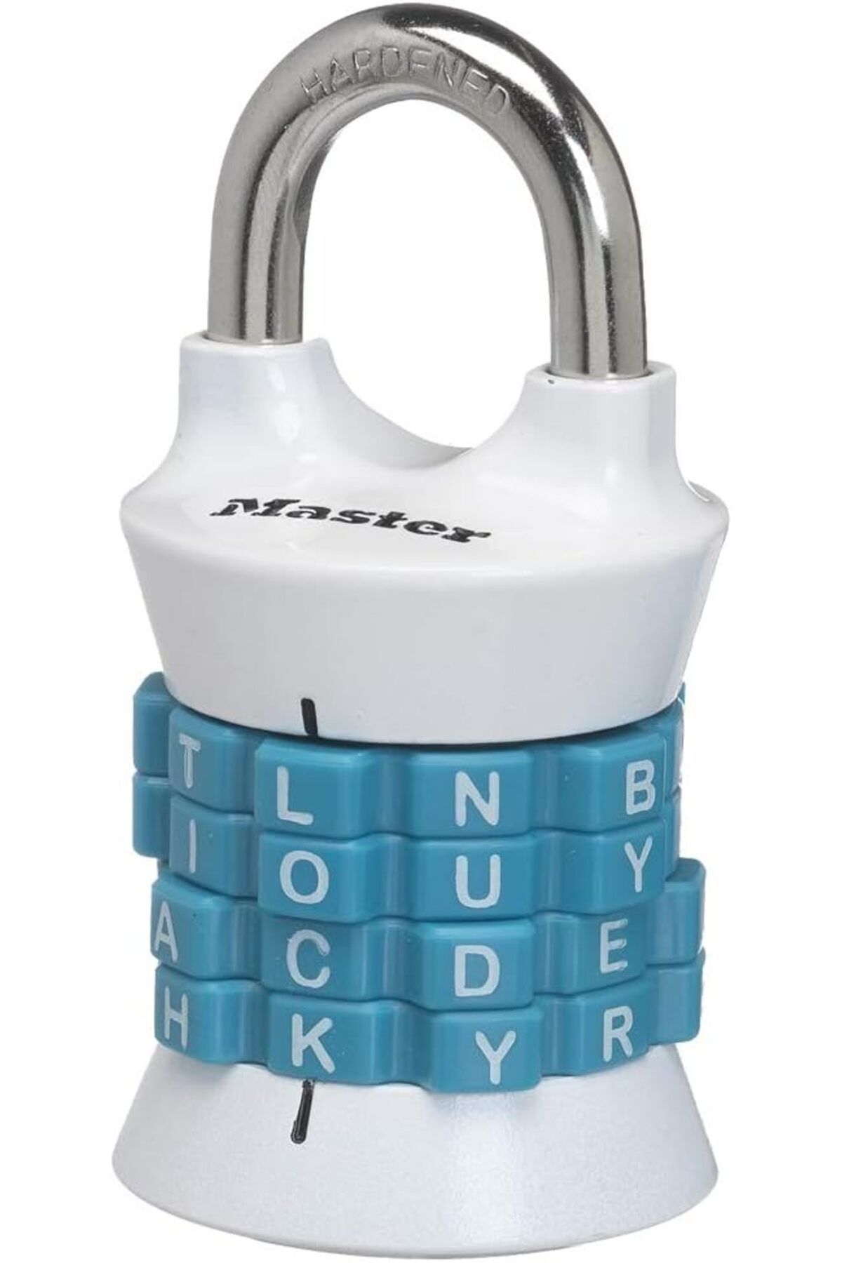 Mu Art Ahşap Mrt Lock Dikey Zuruecksetzbar kelime kombinasyon asma kilit, 1535DWD Art 871301