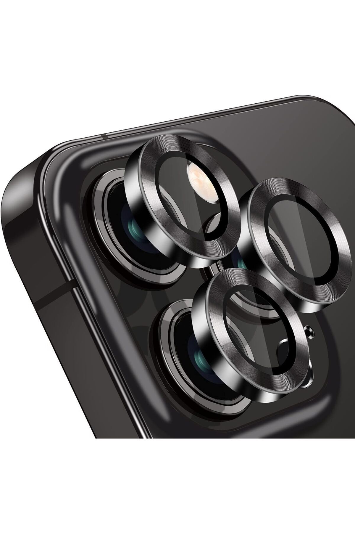 STOREMAX OZN iPhone 14 Pro Max iPhone 14 Pro için Kamera Lens Koruyucu Kamera Koruyucu Ultra İnce Yüksek K