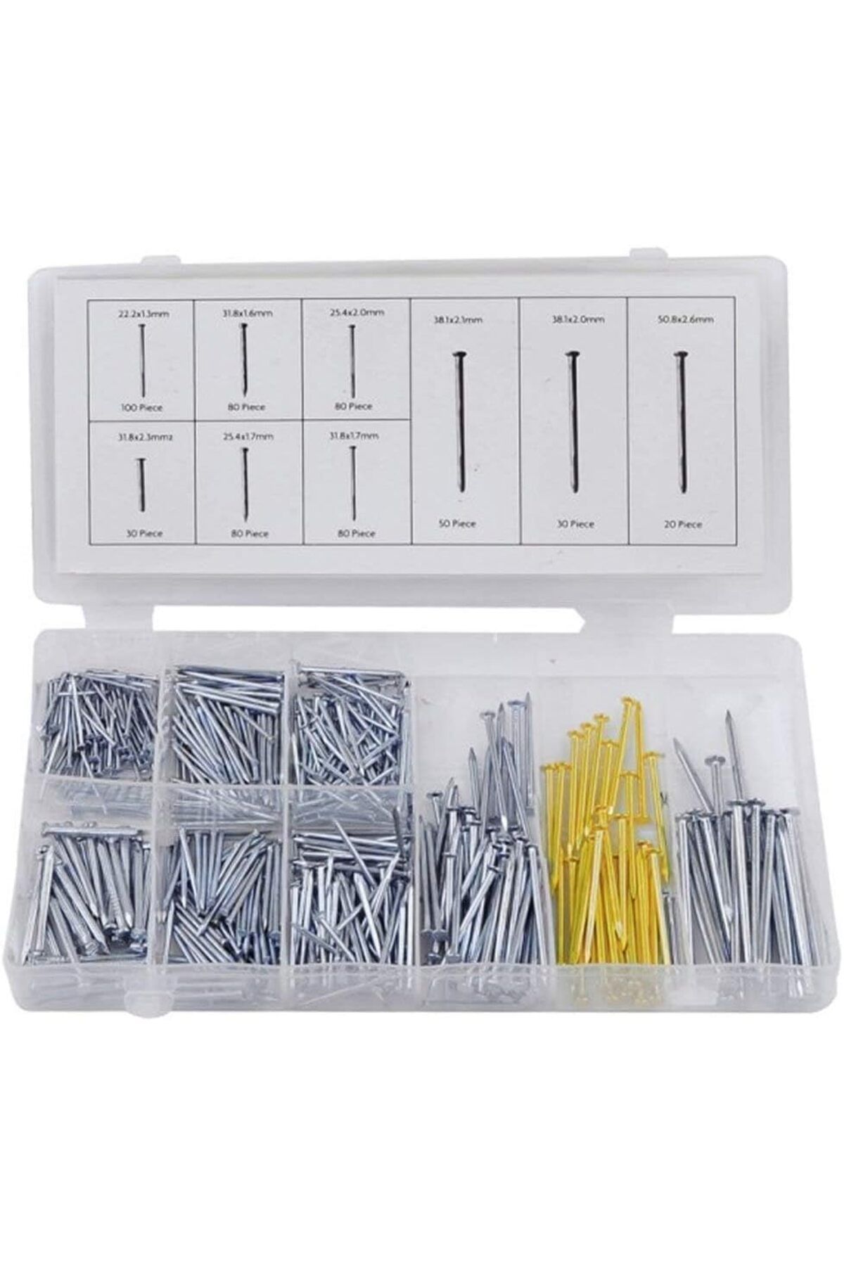 STOREMAX Sbl 61293 550 pc Nail Assortment SBLShp 1064356