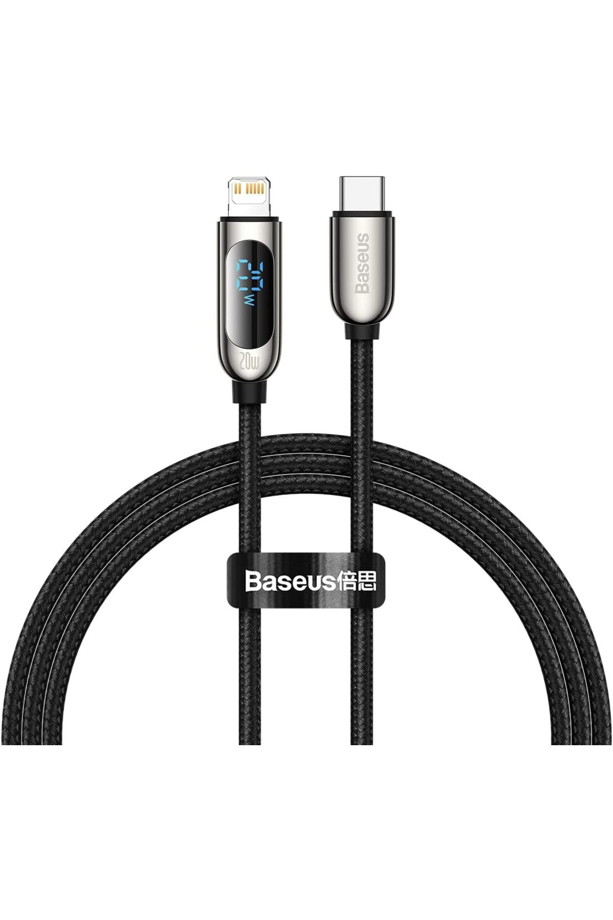 STOREMAX Display Hızlı Şarj Kablosu Type-C to IP 20W, 1m, Siyah TrendBazaar 1057563