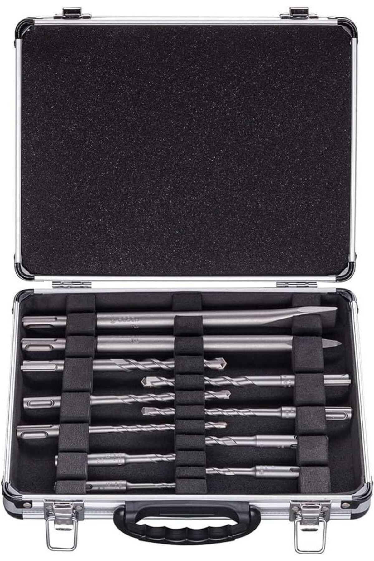 STOREMAX Rom Professional Accessories 11 parça SDS-Plus karışık darbeli matkap ve keski seti (beton ve du