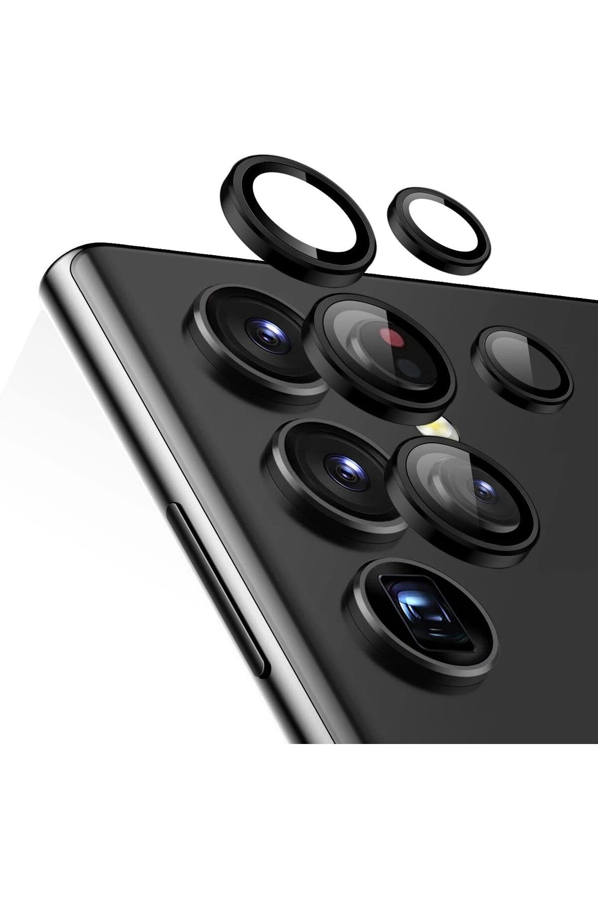 STOREMAX OZN Galaxy S25 Ultra Tekli Kamera Lens Koruma Camı Siyah OZNstre 1094633