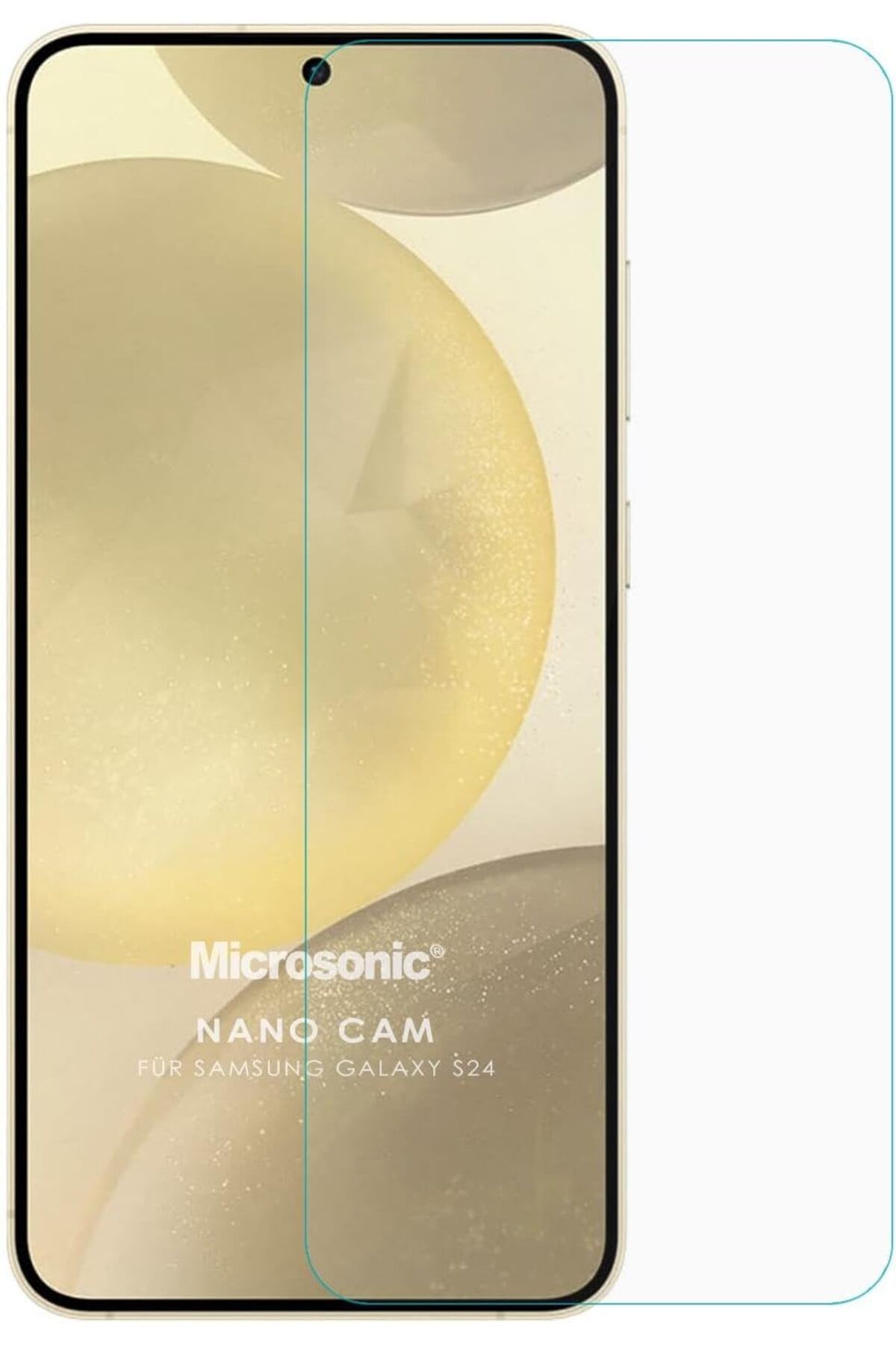 STOREMAX OZN Galaxy S24 FE Nano Glass Cam Ekran Koruyucu [Galaxy S24 FE ile Uyumlu Ekran Koruyucu - Şeffaf]