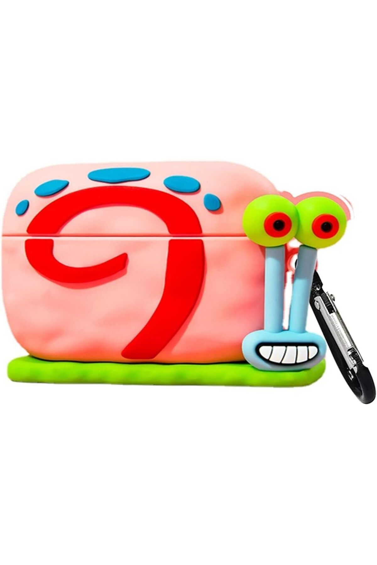 Mu Art Ahşap Mrt AirPods 3. Nesil için Kılıf Cartoon Figürlü Silikon Crtn-Fgr-Gry-The-Snl [AirPods 3 ile Uyu