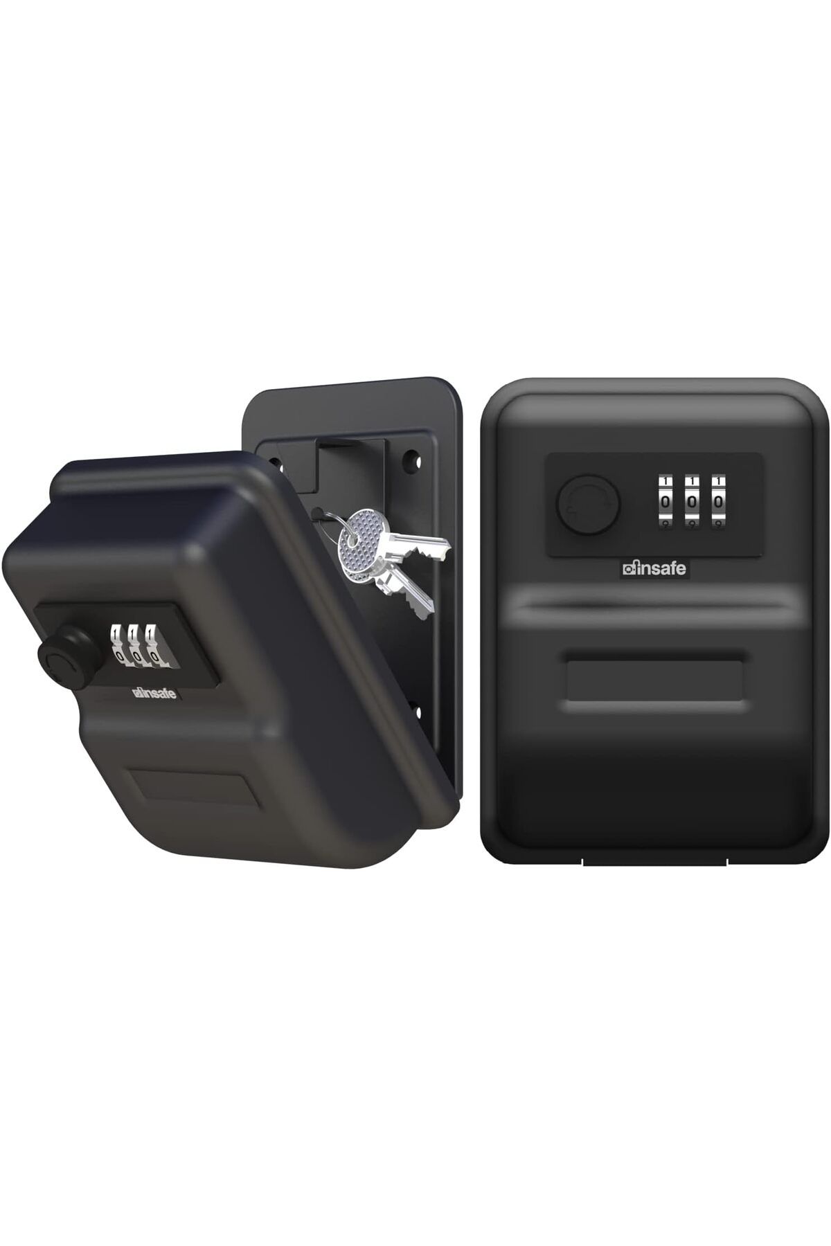 STOREMAX Ezg ISC10W Şifreli Çelik Kasa, Anahtar Kasası, Anahtar Dolabı, Siyah Ezsnshop 1065757