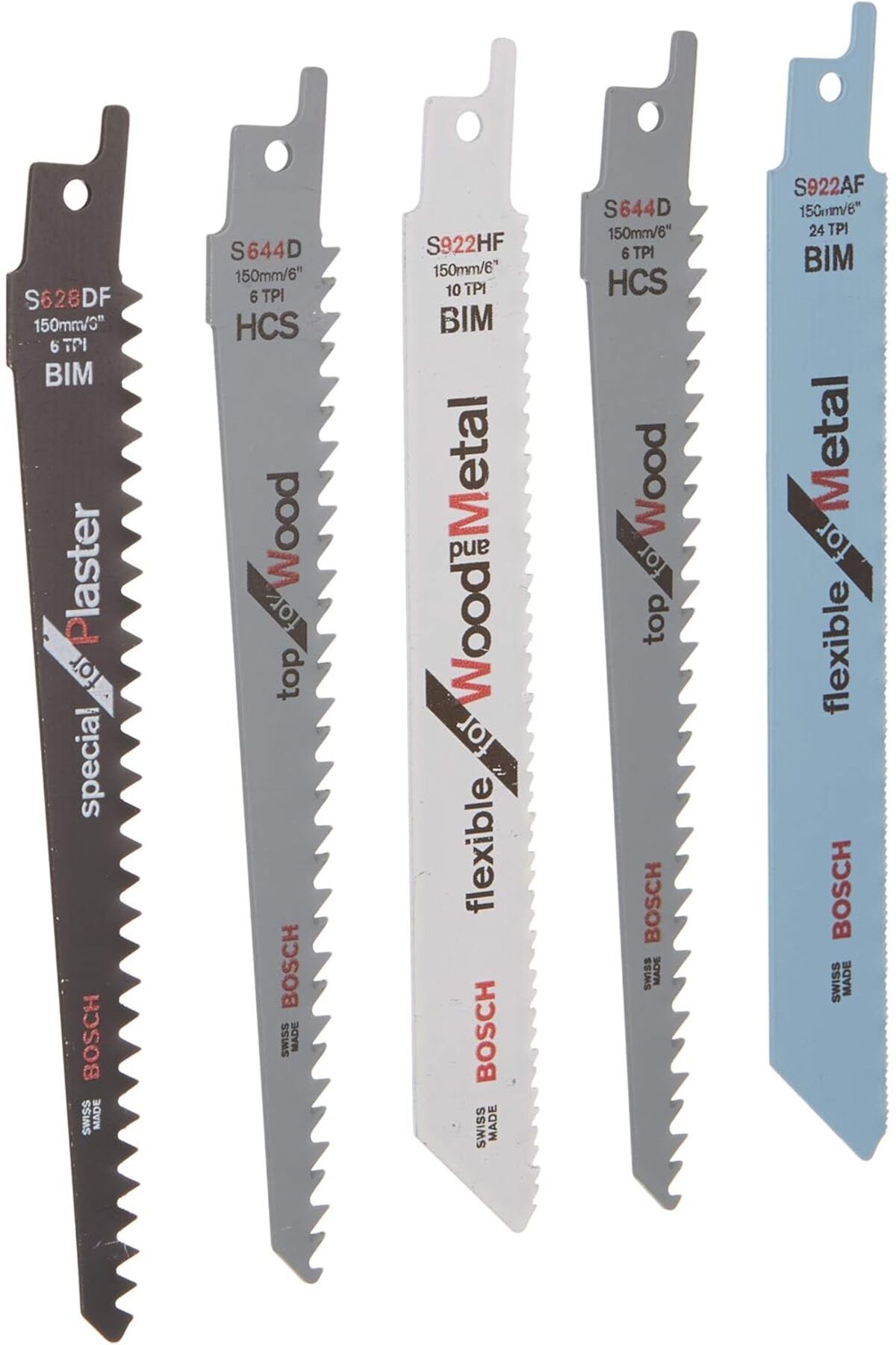 STOREMAX Rom Home and Garden Akülü Panter Testere Keo için 5 Parça Panter Testere Bıçağı Seti, Yeşil