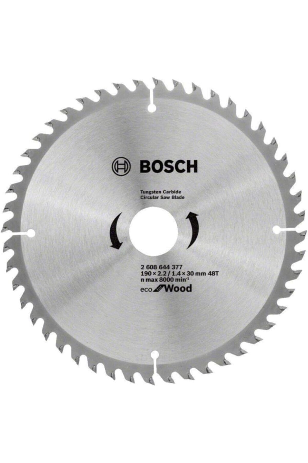 STOREMAX Rom Professional Accessories Eco for Wood Daire Testere Bıçağı, 190 * 30 mm, 48 Diş Romshp 1067