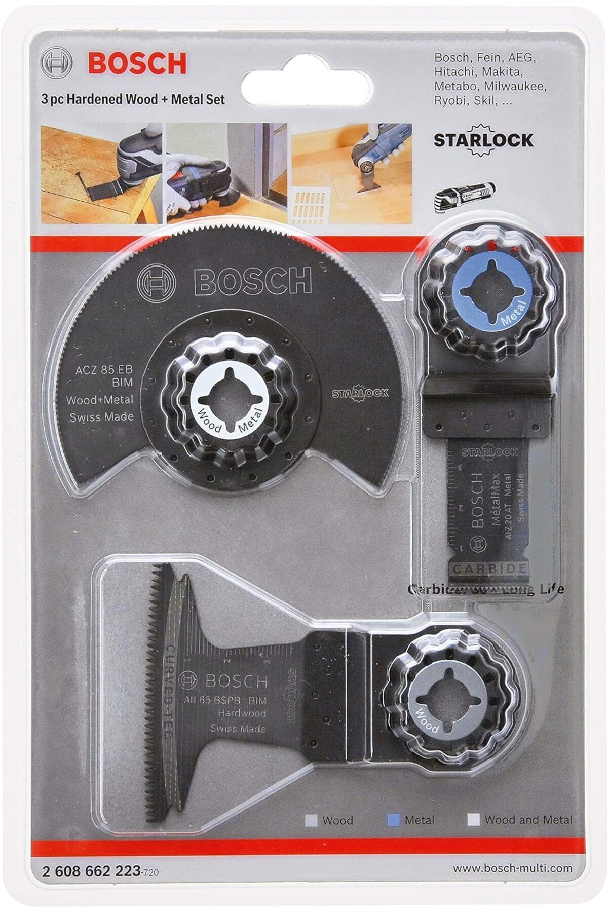 STOREMAX Rom Professional 3 Adet Starlock Daldırmalı Kesim Segment Testere Bıçağı Seti Romshp 1067323