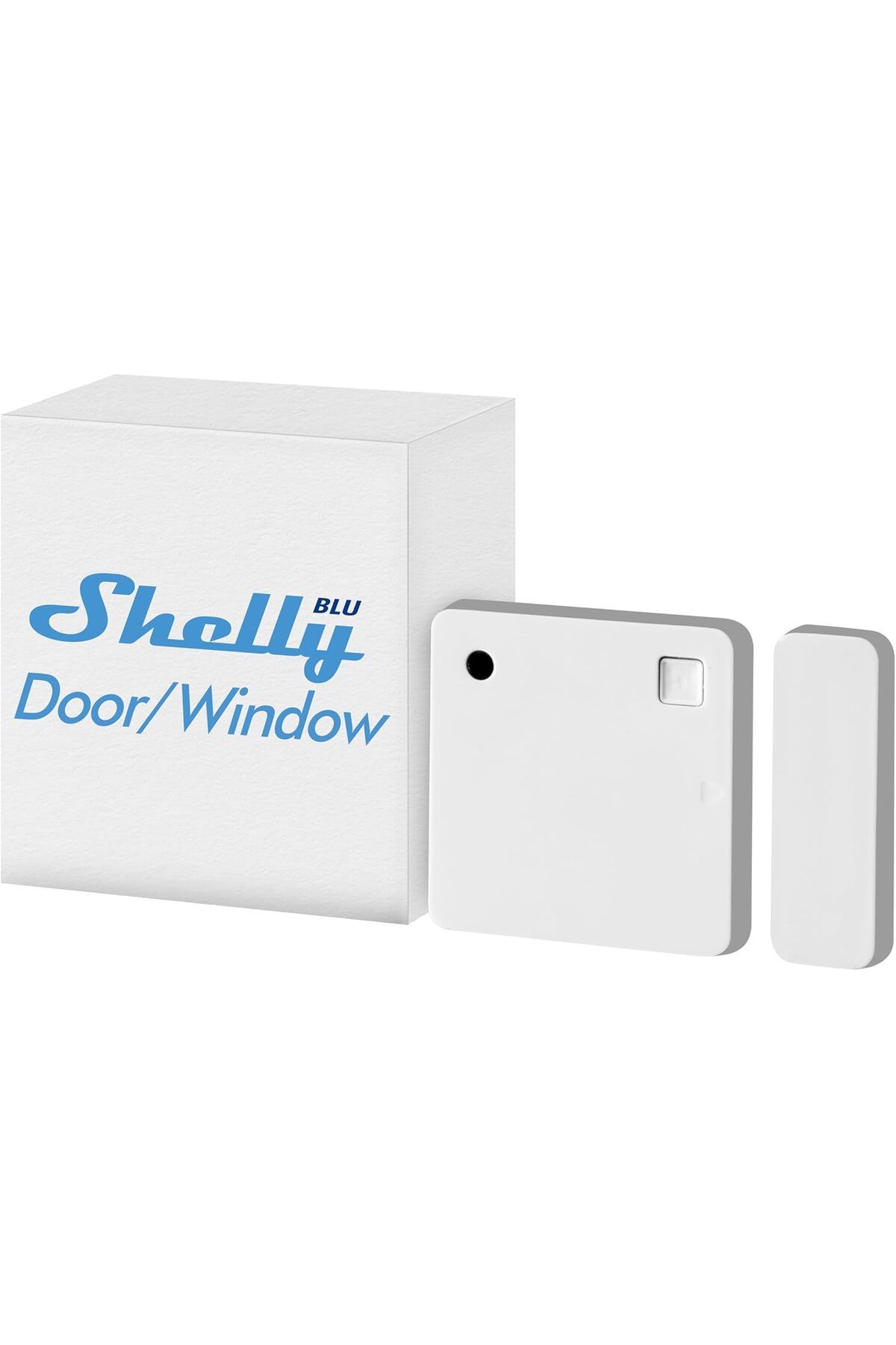 Mu Art Ahşap Mrt Blu Door/Window beyaz | Bluetooth kapı ve pencere sensörü | iOS Android uygulaması | uzun ö