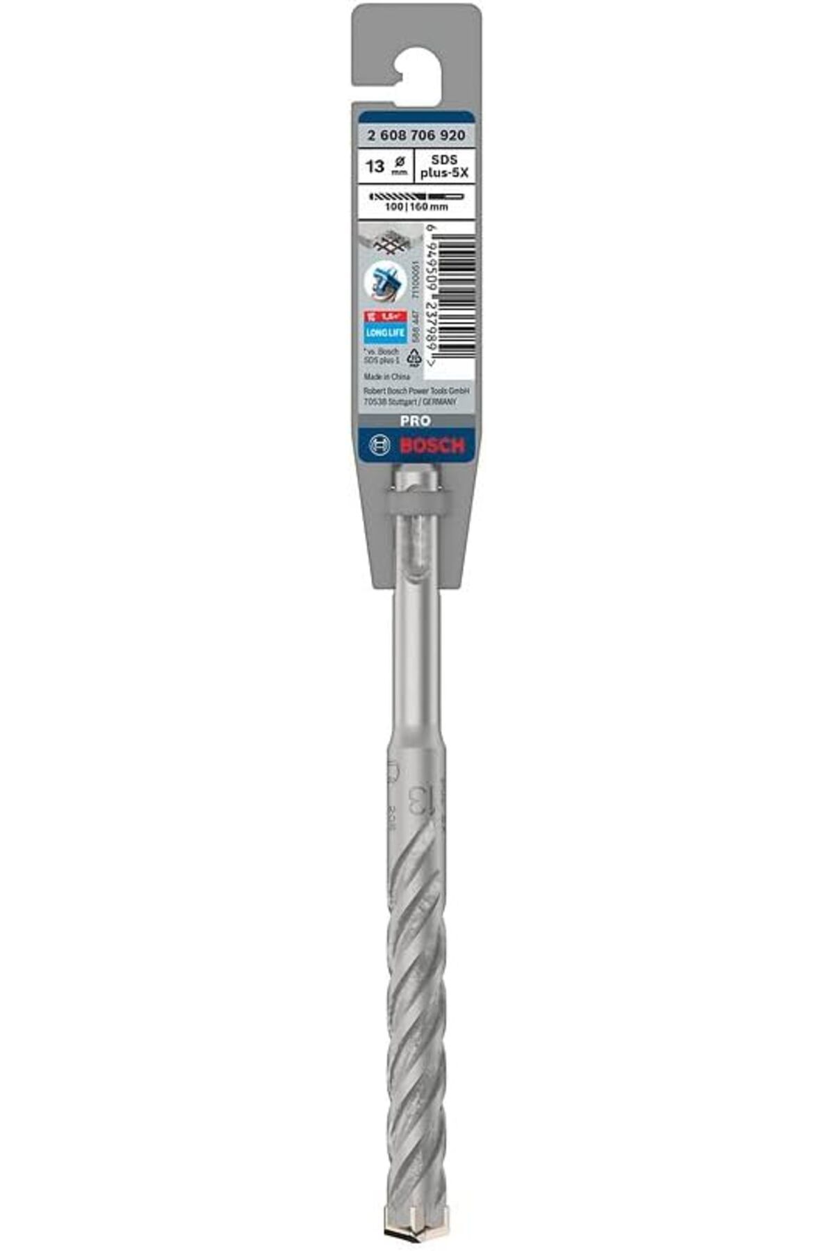 LUXE 1x PRO SDS plus-5X Kırıcı Delici Delme Ucu (Donatılı Beton, Beton, Ø 13,00 mm, Professional A