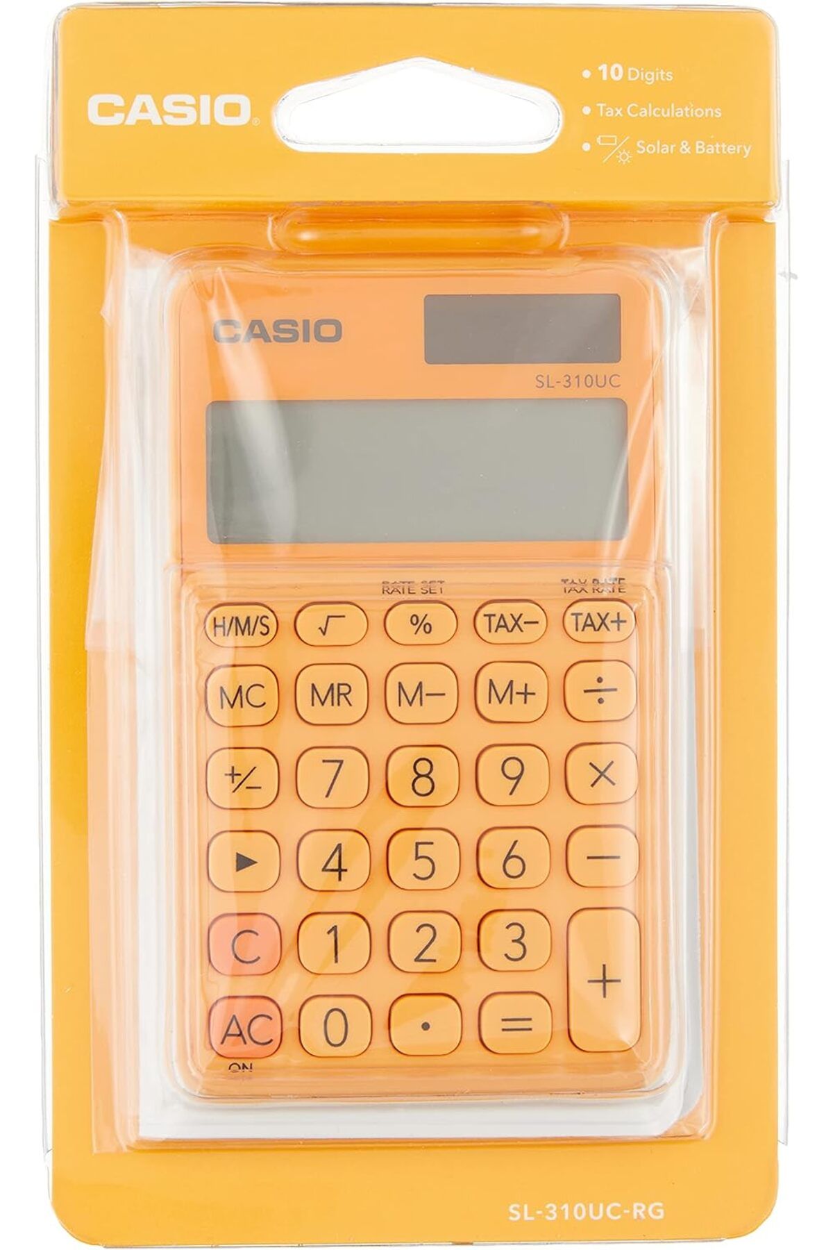 STOREMAX Rom SL-310UC-RG Cep Tipi 10 Hane Turuncu Hesap Makinesi Romshp 1067323