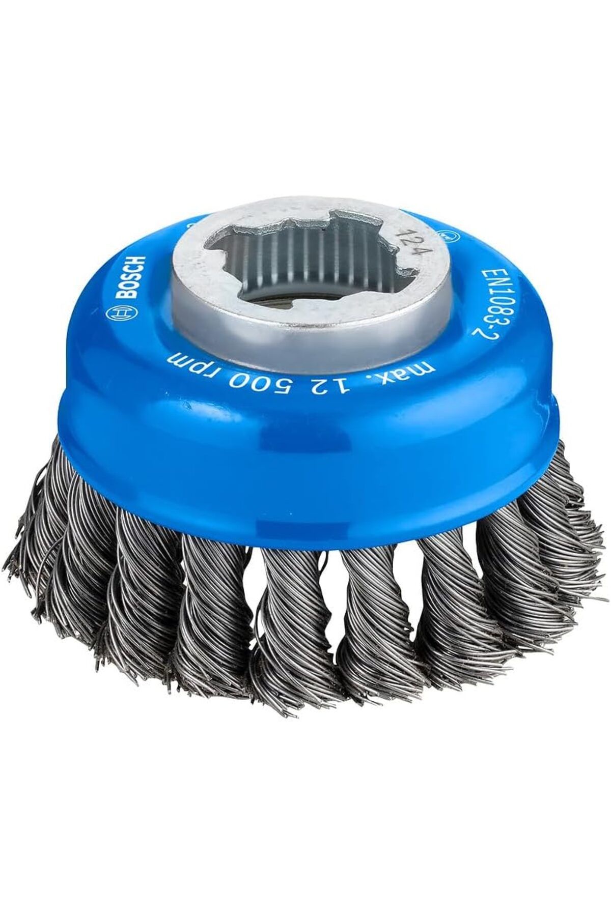 STOREMAX ELZ Professional Heavy örgülü tencere fırçası (metal için, X-LOCK Ø 75 mm, Ø 125 mm için),