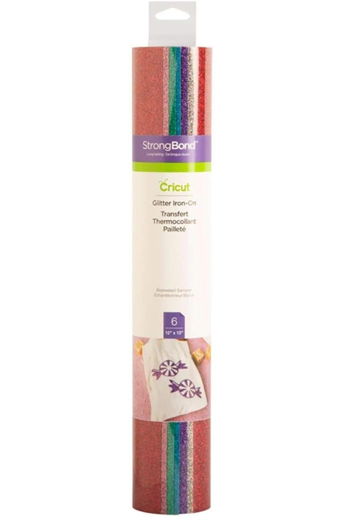 STOREMAX 2004818, Bejeweled Glitzerfolie zum Aufbügeln, Sampler, vinyl, Einheitsgröße TrendBazaar 1057563