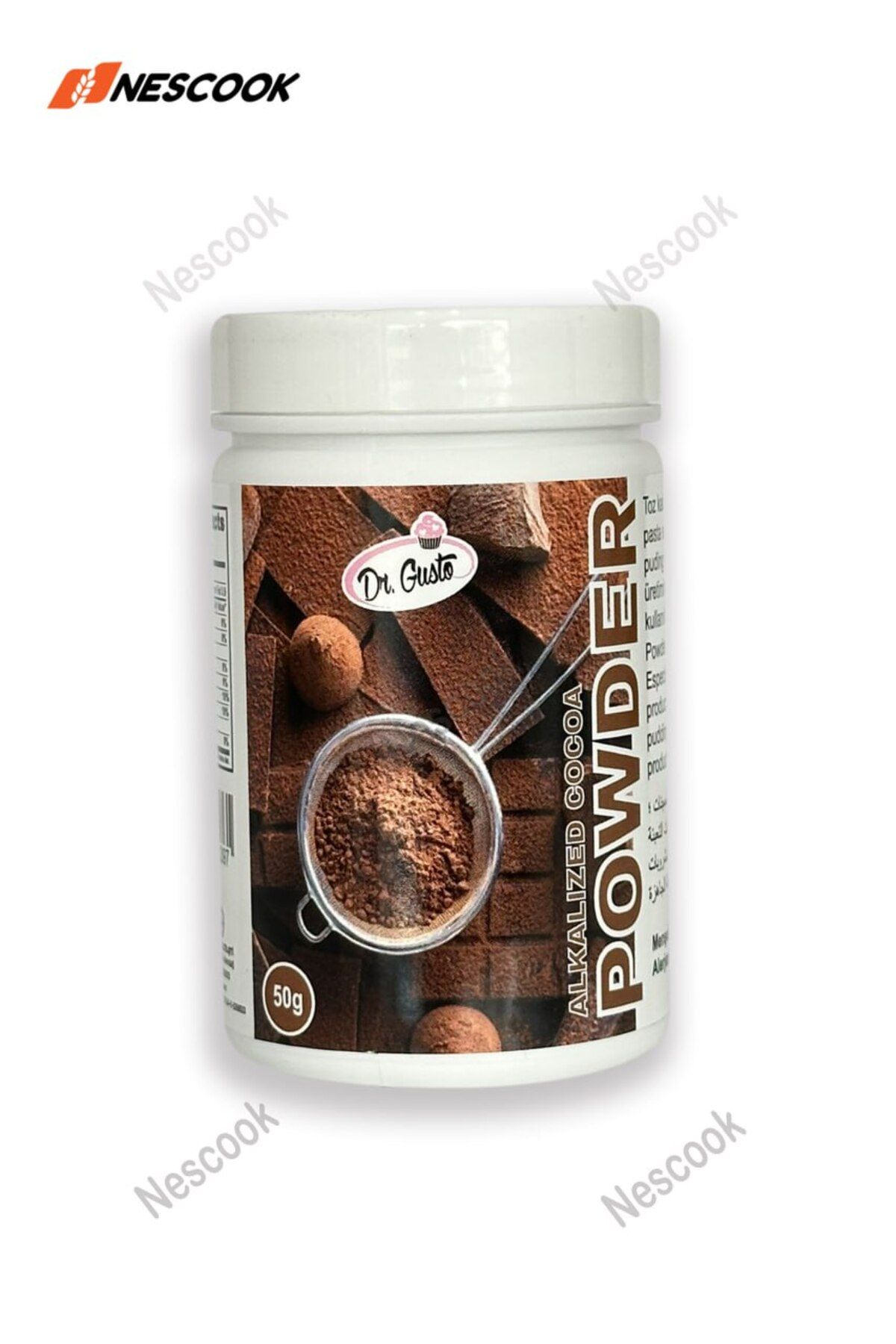 nescook Alkalızed Cocoa Powder 50gr