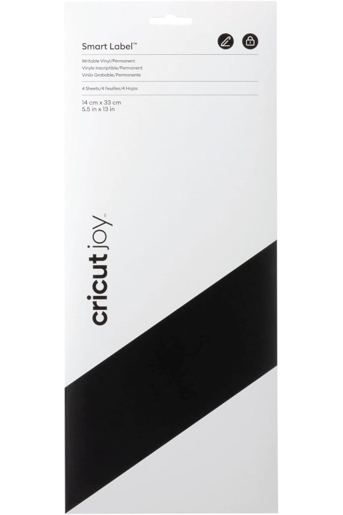 STOREMAX Ezg 2009443 JOY SMART VİNİL KALICI YAZILABİLİR SİYAH 14X33CM 4LÜ Ezsnshop 1065757