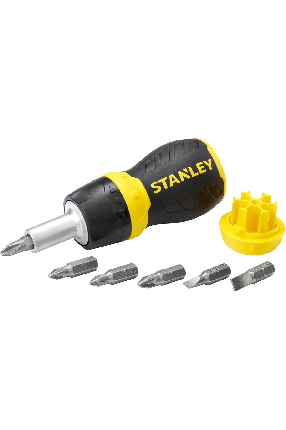 STOREMAX ELZ 0/66/358 Tornavida Seti, Sarı/Siyah, 6 Parça Cırcırlı FRNTR 1127478