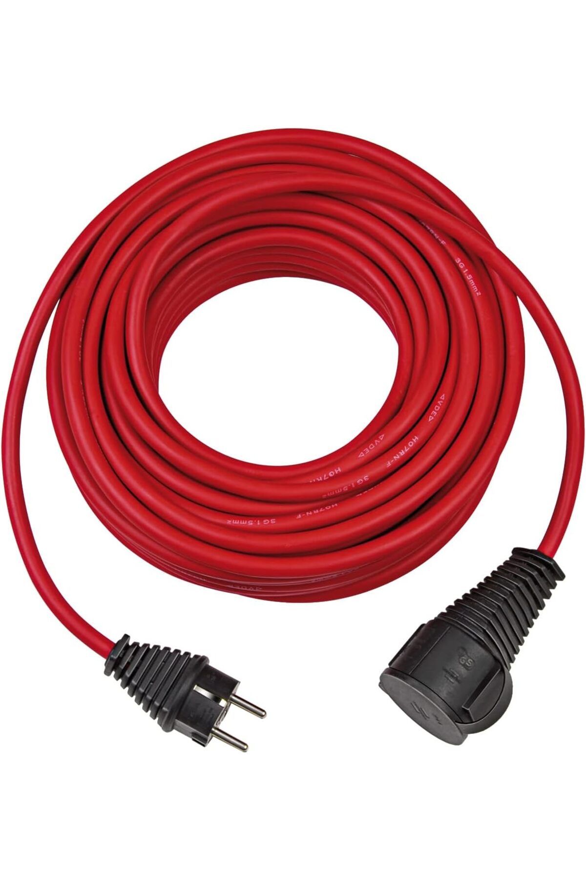 Mu Art Ahşap Mrt IP44 Darbe ve Suya Dayanıklı 3g1,5 10 m Uzatma Kablo Art 871301