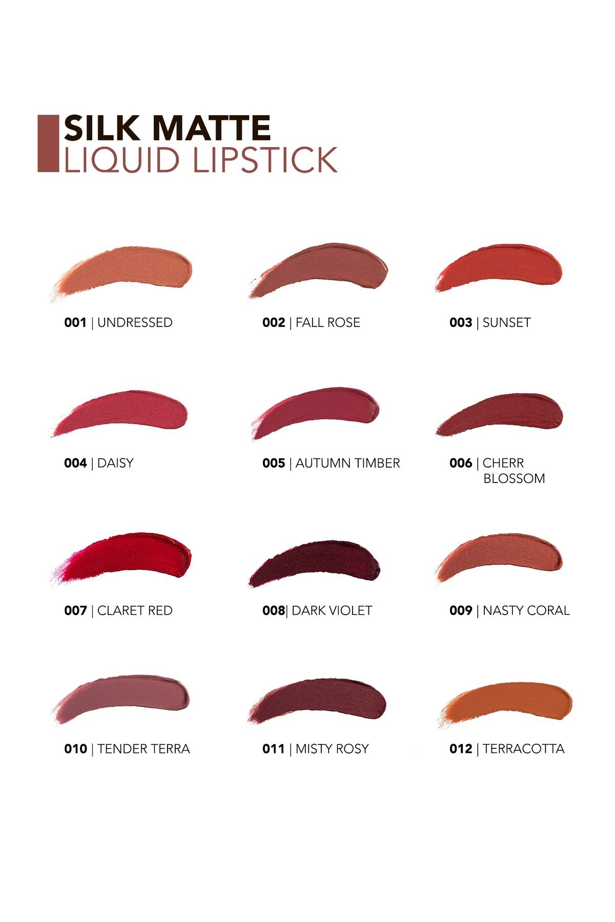 Flormar-SILK MATTE LLS-15 PRETTY PLUM 6