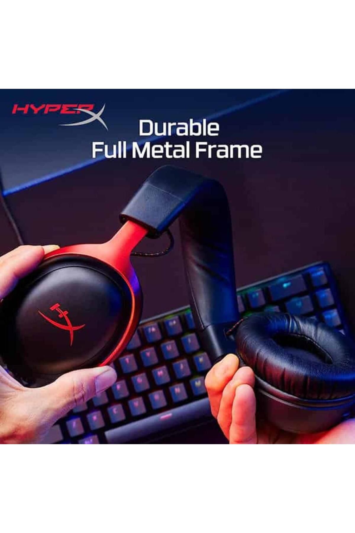 HyperX-HYPER X Cloud 2 Wired Gaming Headset with Noise Cancellation 2