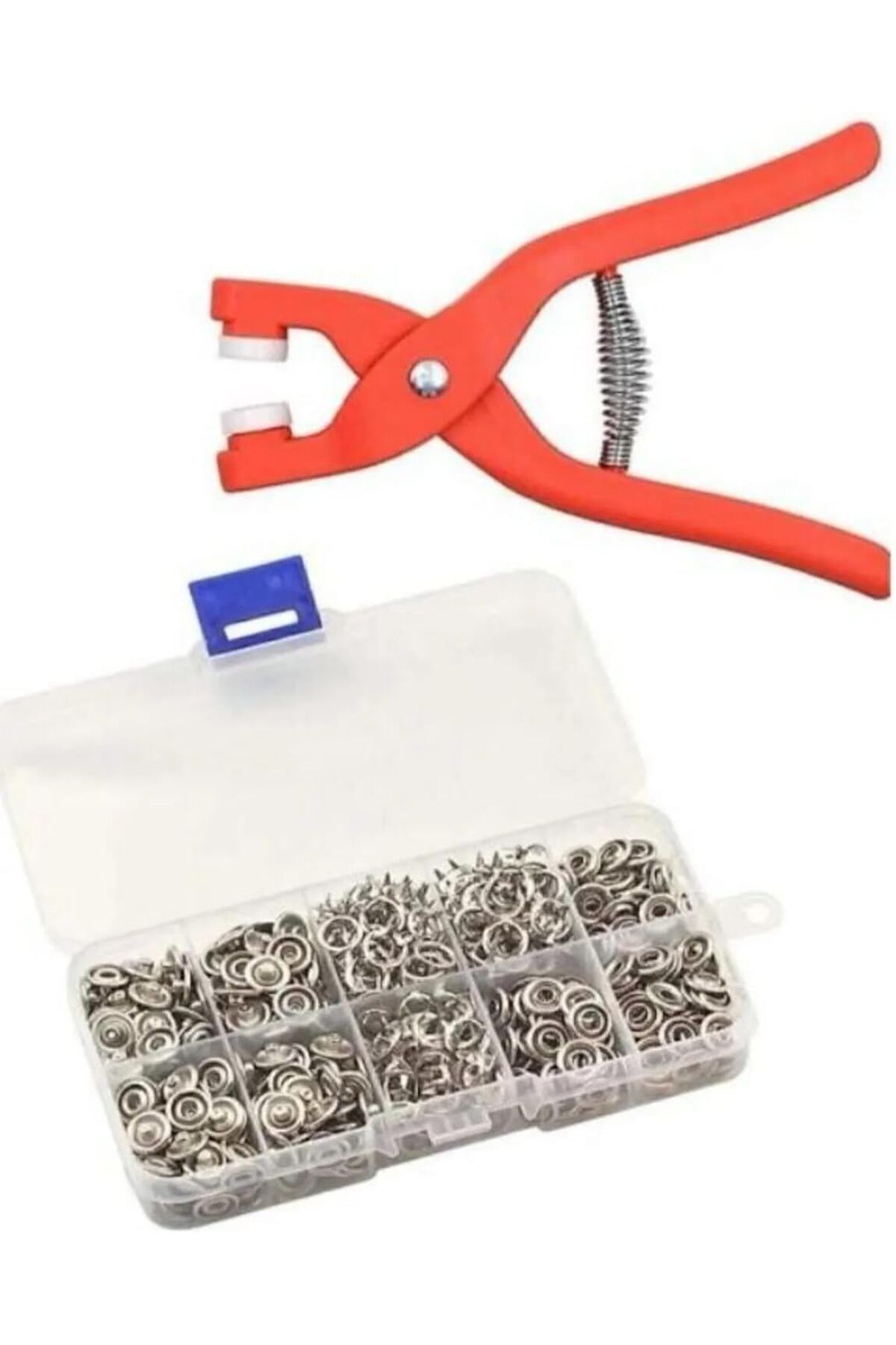 STOREMAX ELZ 9.5 Mm PLASTİK Çıt Çıt, El Pensesi, Set- Gömlek Ve Bebe Çıtçıt Montaj Seti Düğme Pen
