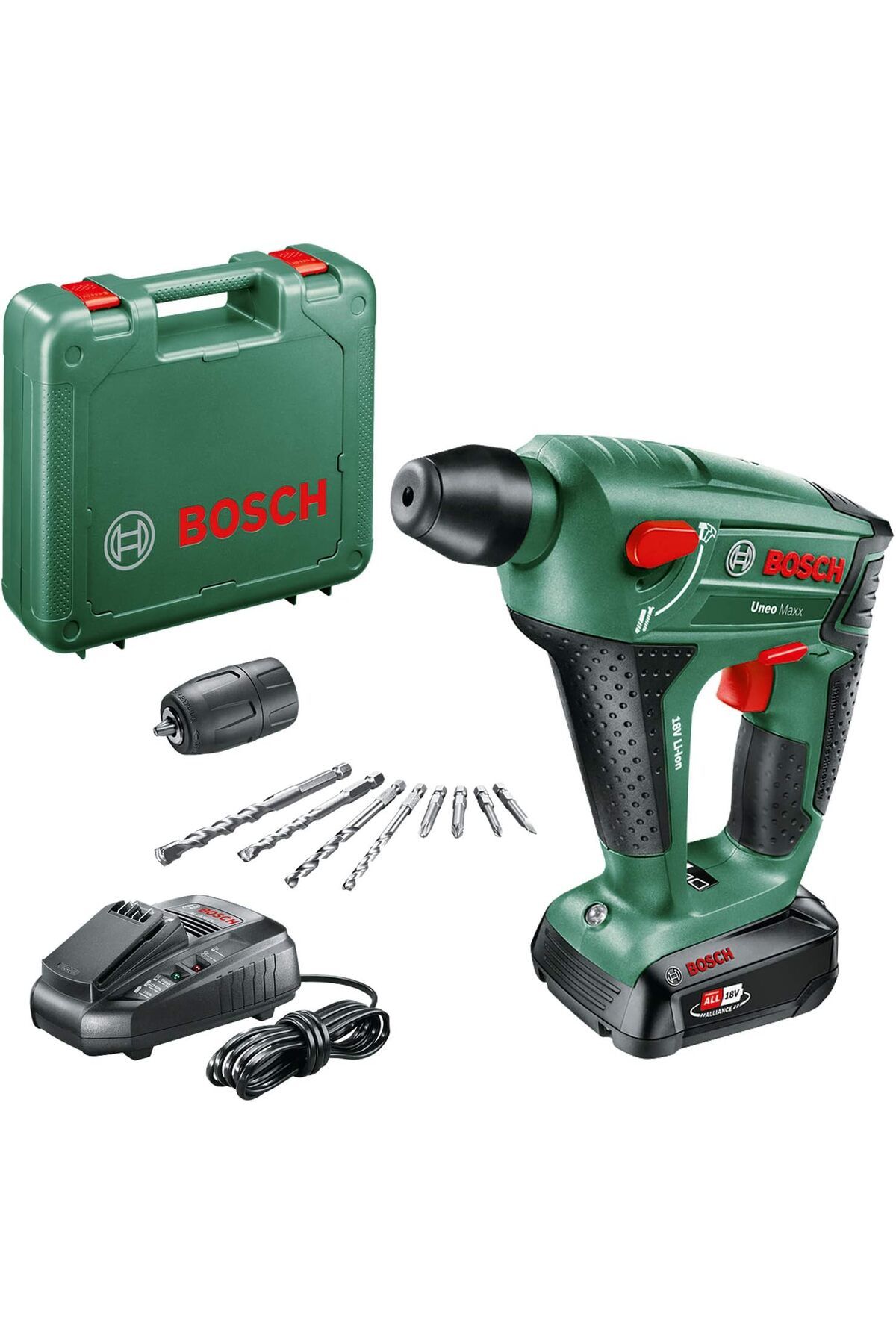 STOREMAX Rom Akülü Kırıcı/Deliçi Uneo Maxx (Akü, 18 Volt Sistemi, Çanta Içinde Romshp 1067323