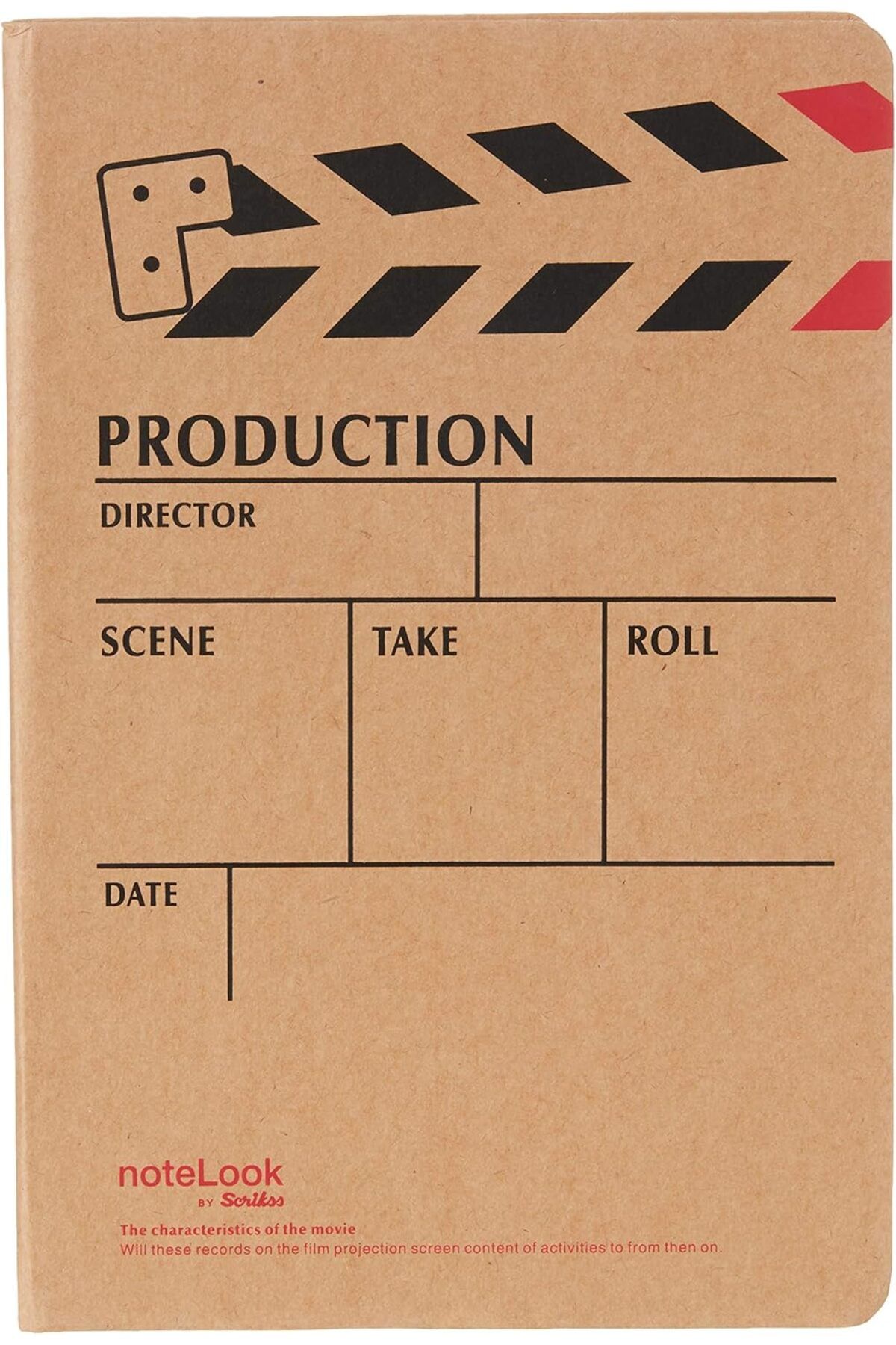 STOREMAX SRT Scrikss Production Çizgili Defter Sarı A5 FxYM 1126906
