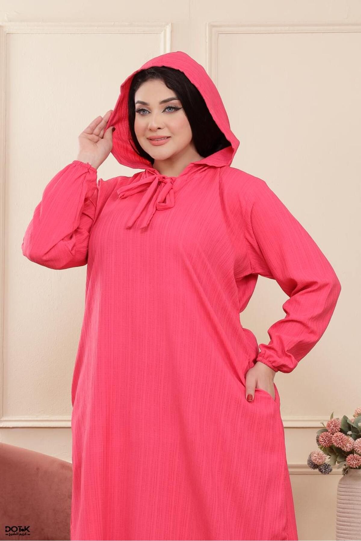 Generies-Fresca linen abaya made of light and comfortable linen material with an elegant and modern design, ideal for everyday use. 4