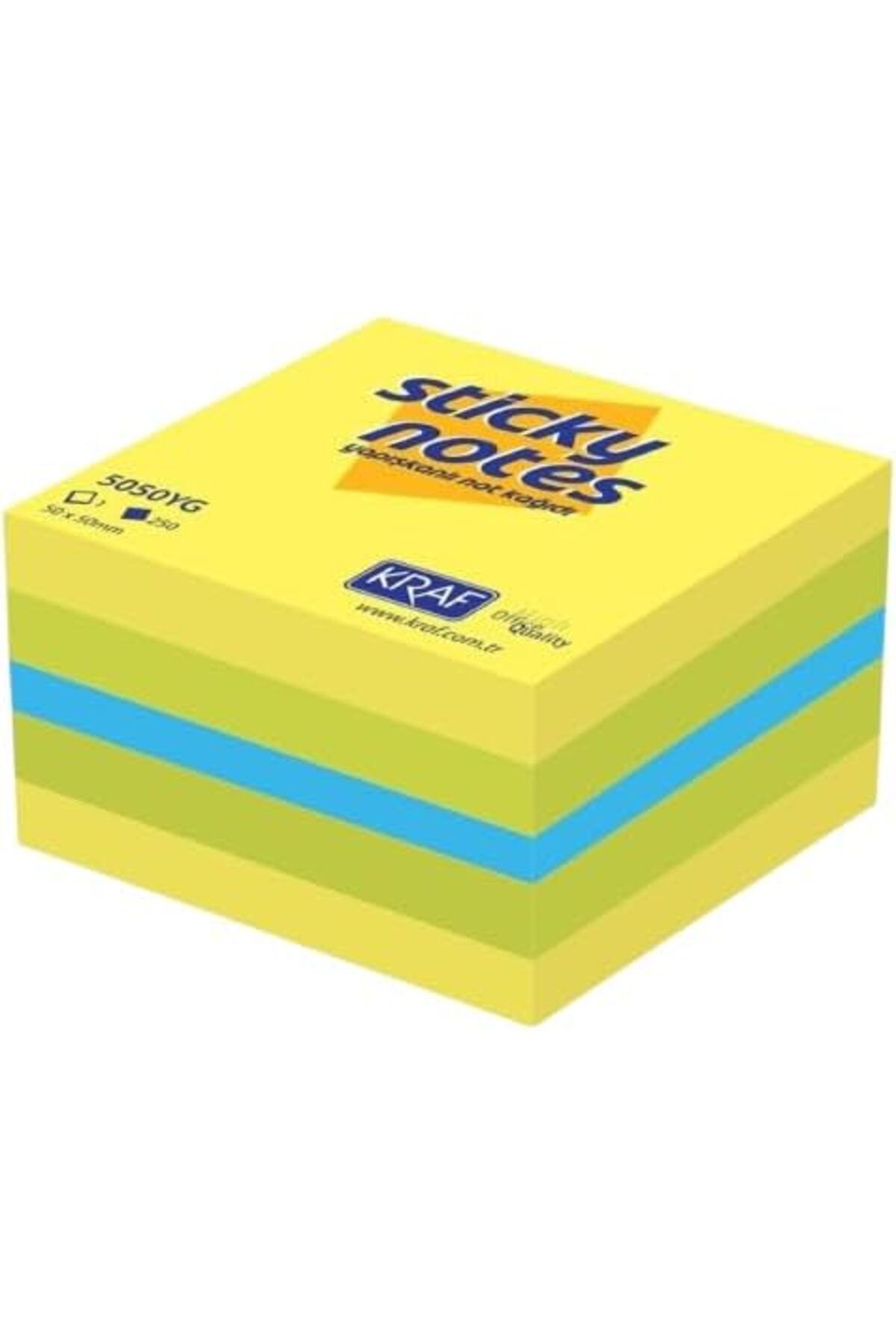 STOREMAX Sbl YAPIŞKANLI NOT KAĞIDI KÜP 50x50 250 YP NEON YELLOW & GREEN 5050YG SBLShp 1064356